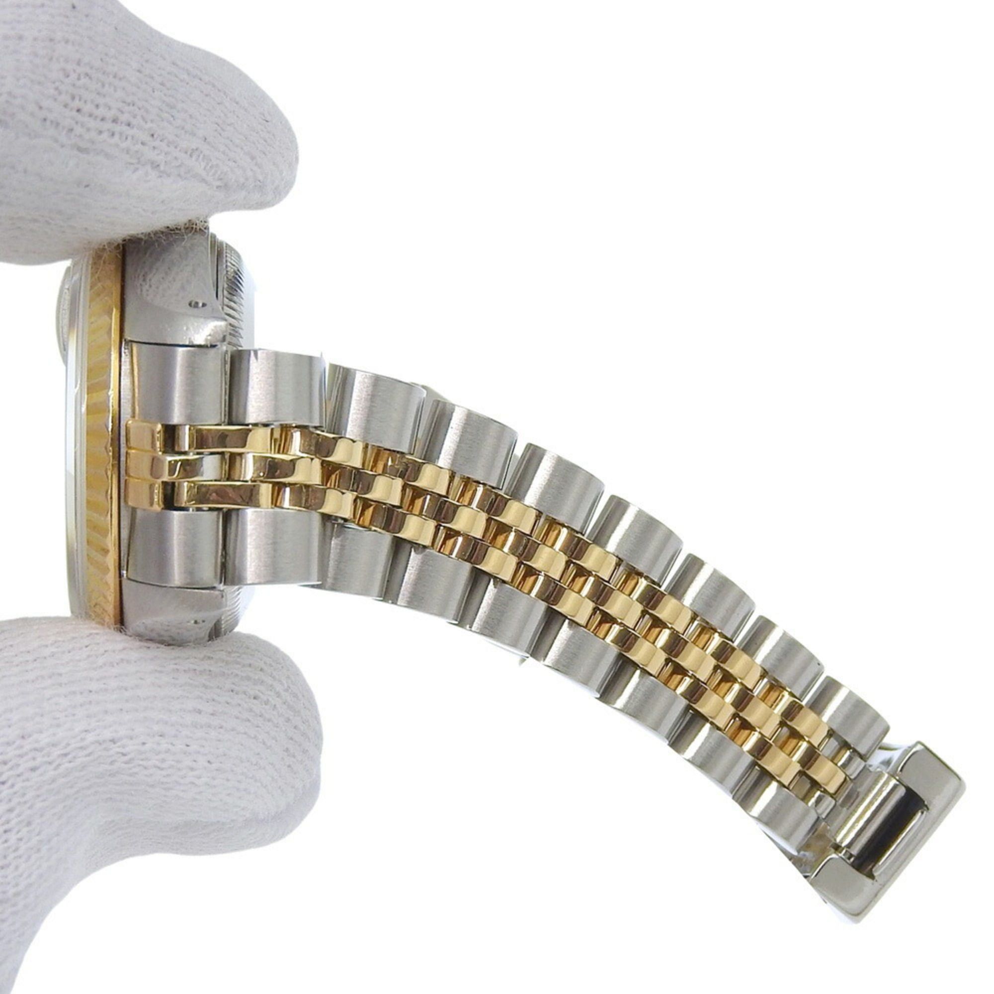 Rolex Rolex Datejust Two-Tone 69173, serial number in the 96s range, champagne gold dial, stainless steel, 18K yellow gold, overhauled December 2025, automatic winding. Size ONE SIZE - 6 Thumbnail