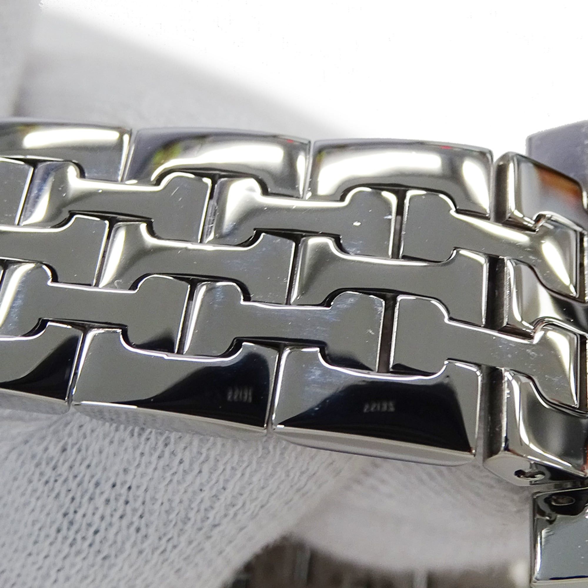 Hermes Hermes Women's Watch Brand H-Watch Quartz QZ Stainless Steel SS HH1.210 Silver Black Size ONE SIZE - 10 Thumbnail