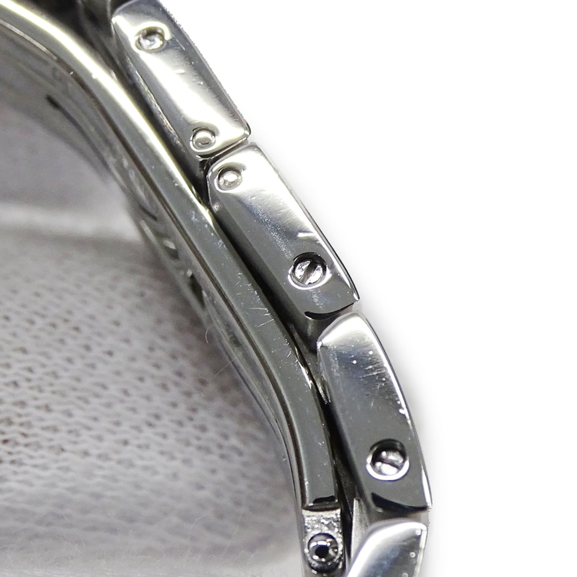 Hermes Hermes Women's Watch Brand H-Watch Quartz QZ Stainless Steel SS HH1.210 Silver Black Size ONE SIZE - 12 Thumbnail