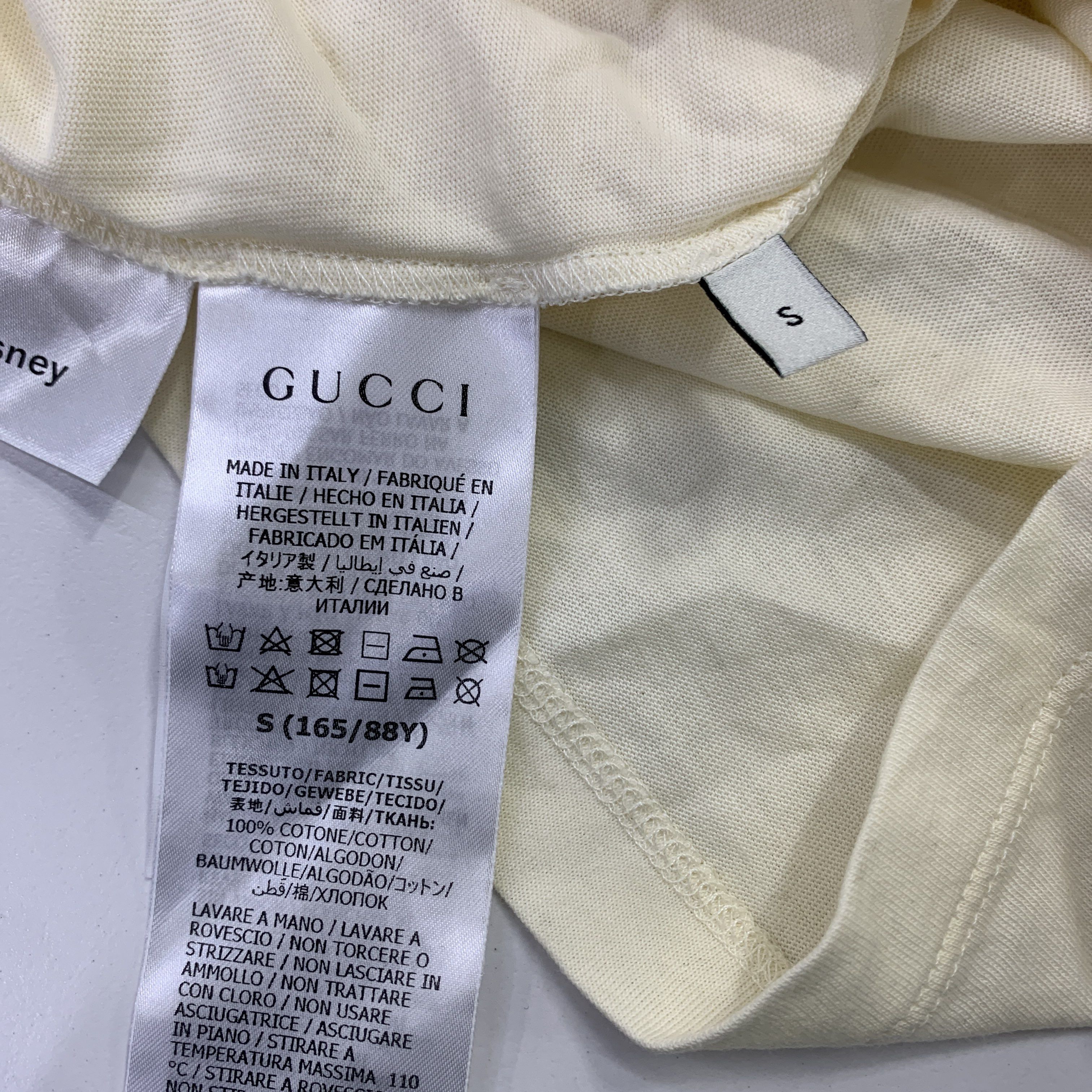 Gucci Gucci x Disney Mickey Mouse T-Shirt Size S Size S / US 4 / IT 40 - 3 Thumbnail