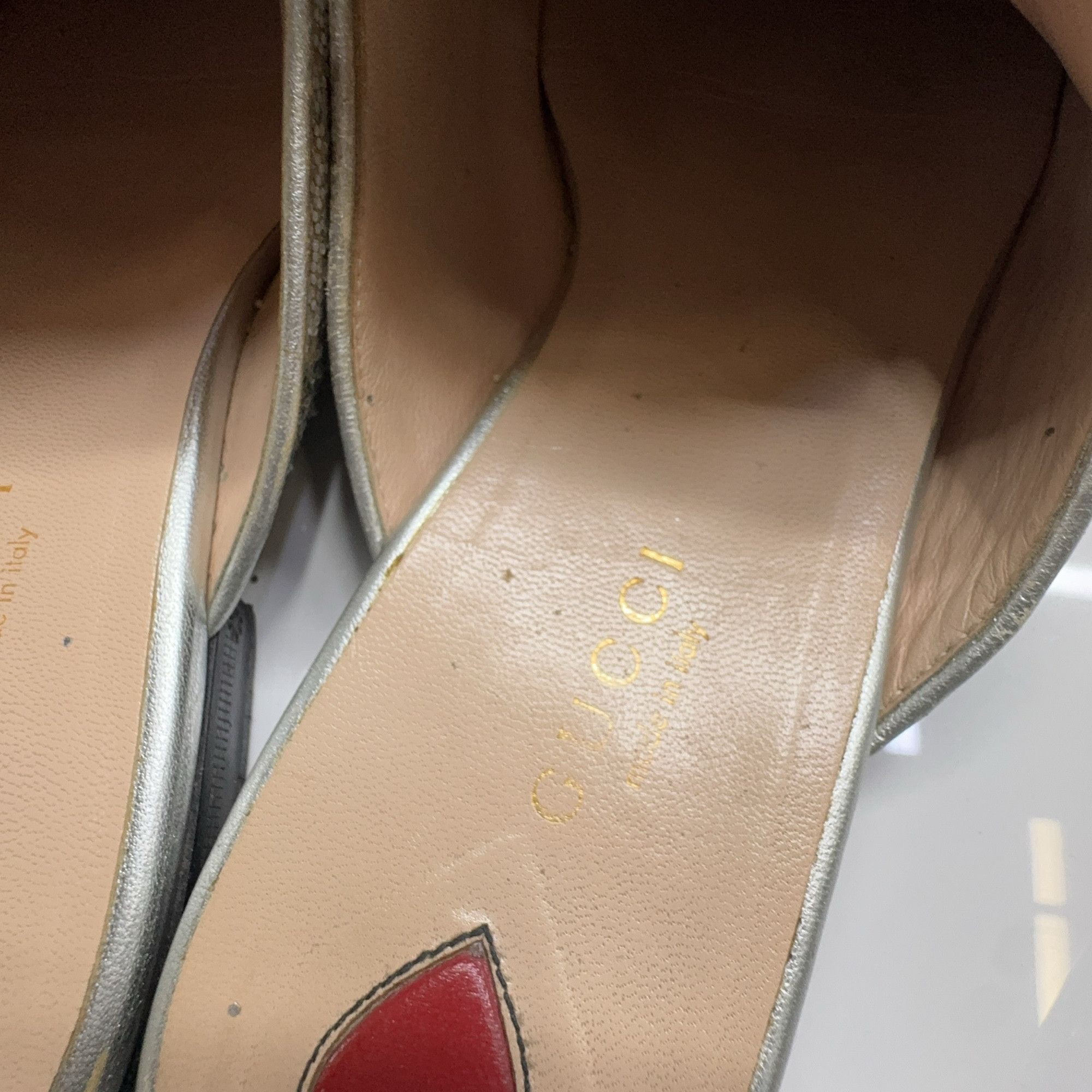 Gucci Gucci Glitter Princetown Horsebit Mules Size 38 Size US 8 / IT 38 - 11 Thumbnail