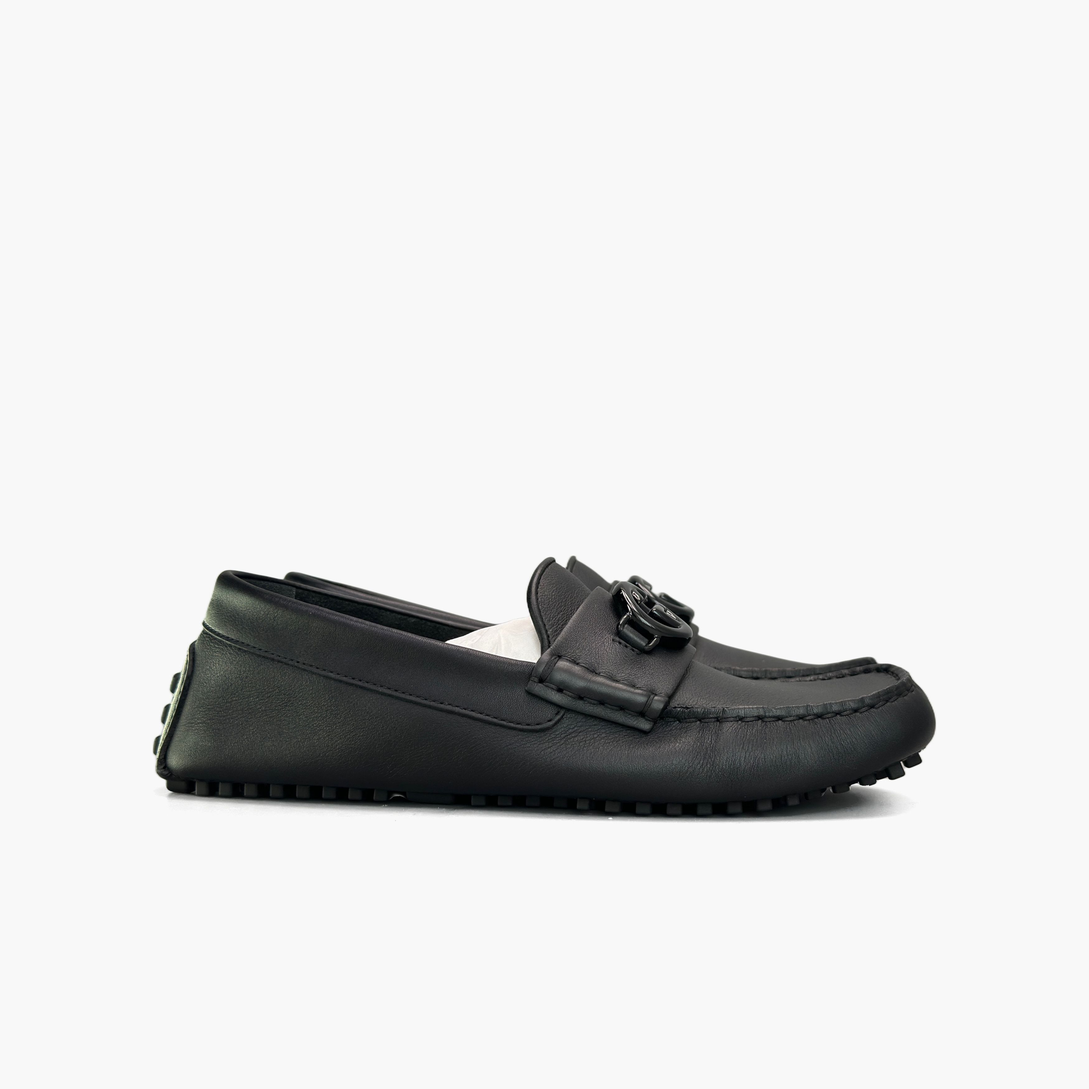 Gucci Gucci Interlocking G Leather Driver Loafers Size 6.5 Size US 6.5 / EU 39-40 - 4 Thumbnail