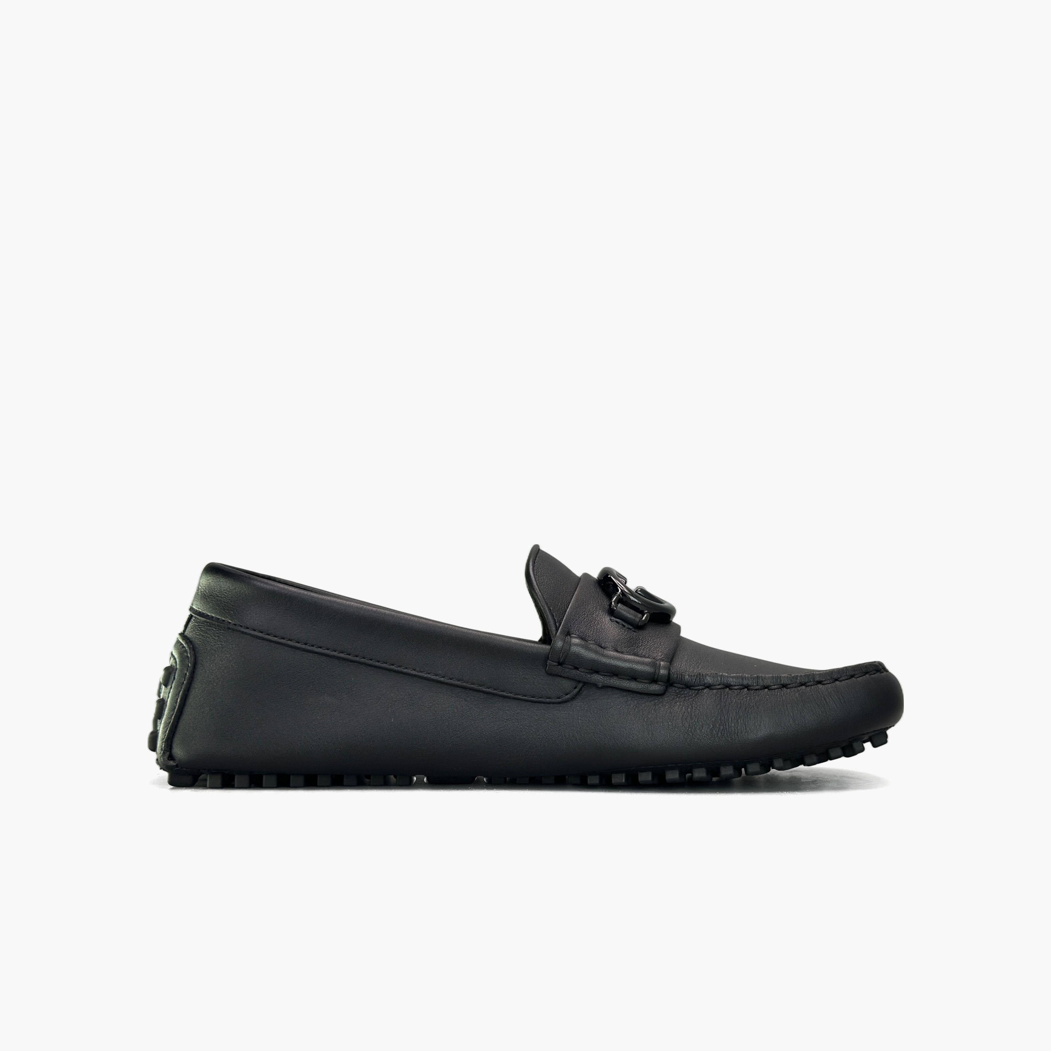 Gucci Gucci Interlocking G Leather Driver Loafers Size 6.5 Size US 6.5 / EU 39-40 - 2 Thumbnail