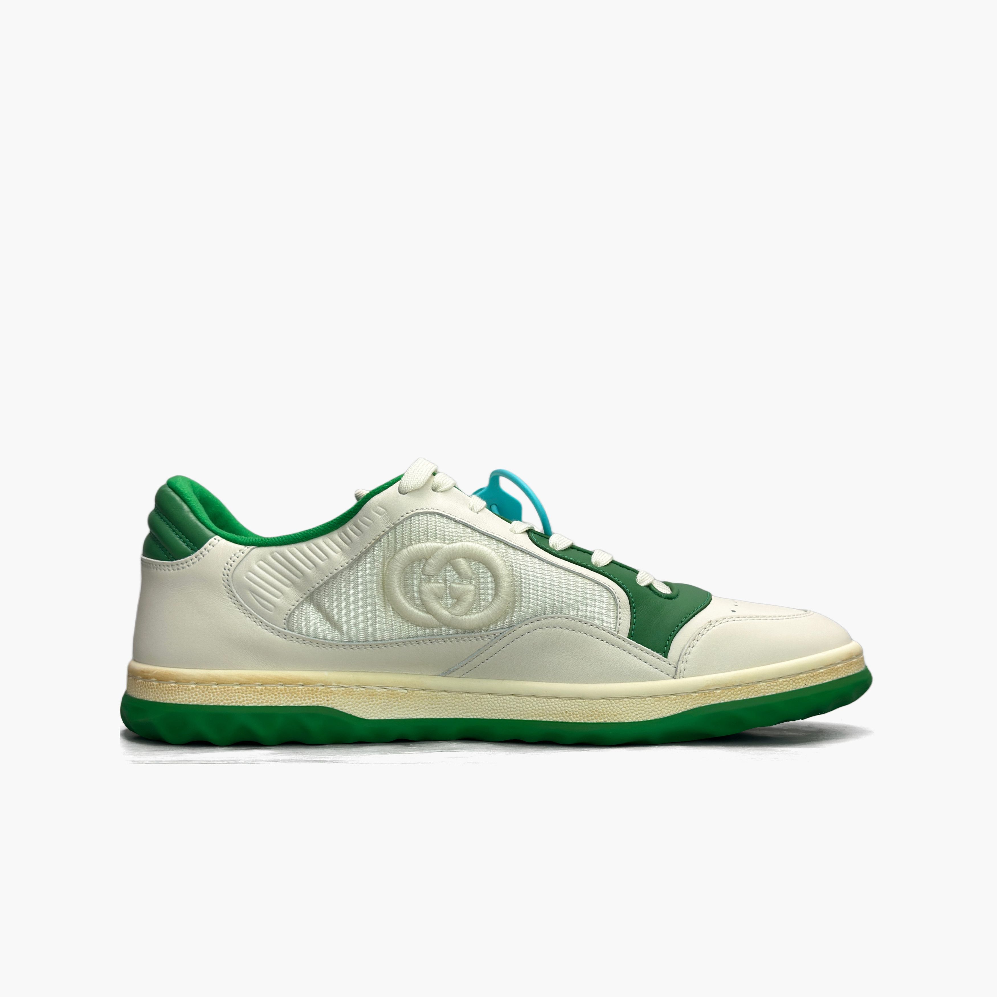 Gucci Gucci MAC80 Low-Top Sneakers White Green US 10.5 Size US 10.5 / EU 43-44 - 2 Thumbnail