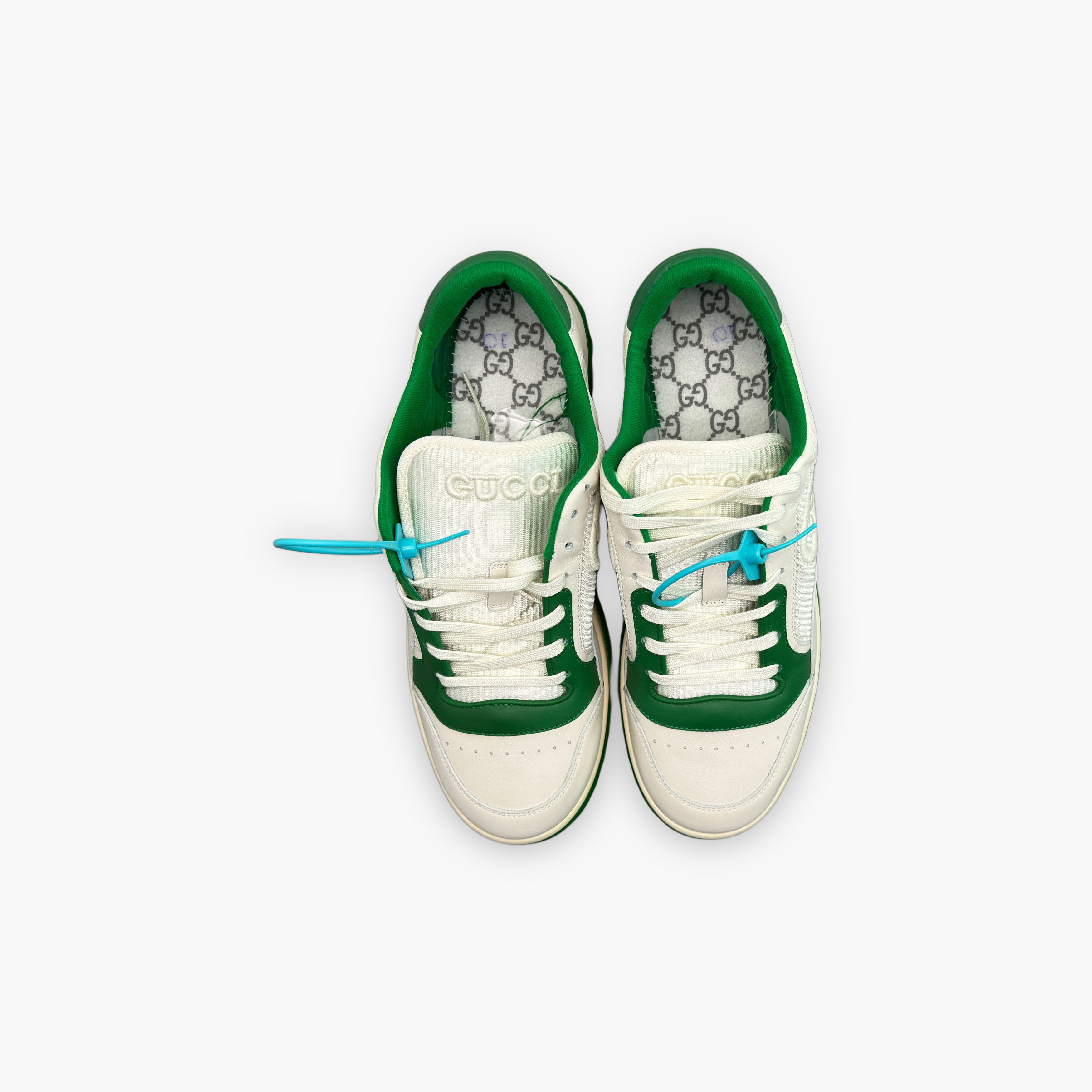 Gucci Gucci MAC80 Low-Top Sneakers White Green US 10.5 Size US 10.5 / EU 43-44 - 9 Thumbnail