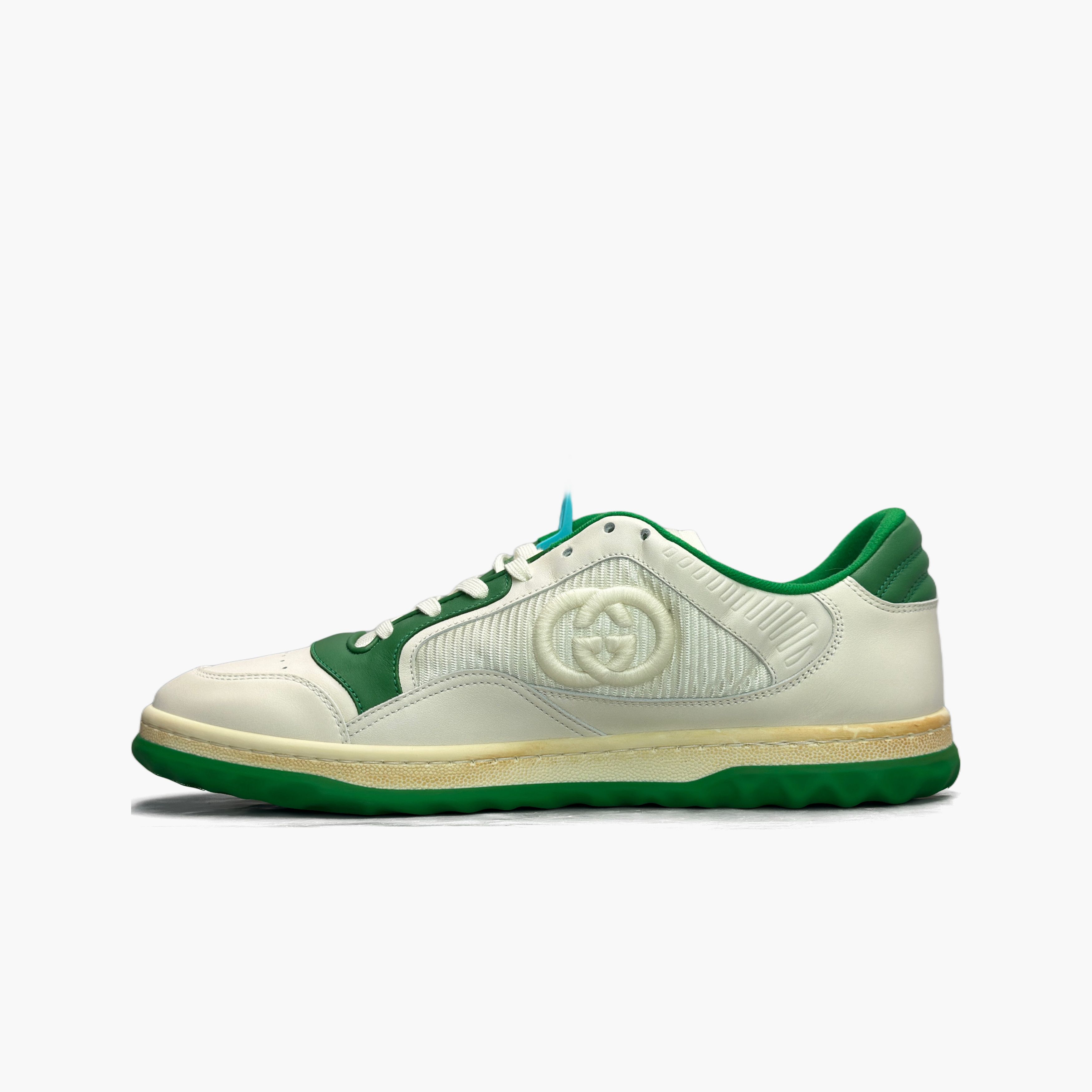 Gucci Gucci MAC80 Low-Top Sneakers White Green US 10.5 Size US 10.5 / EU 43-44 - 3 Thumbnail
