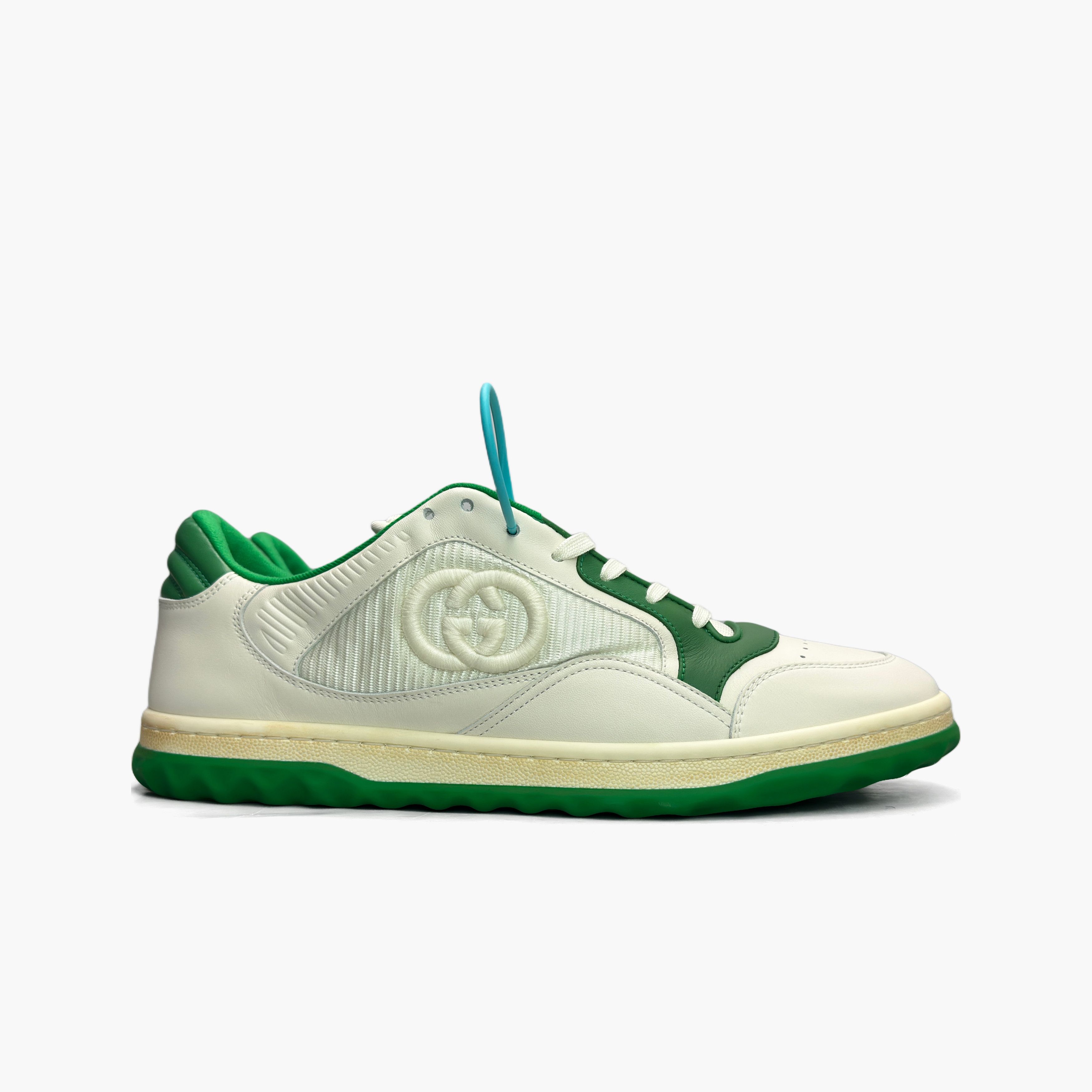 Gucci Gucci MAC80 Low-Top Sneakers White Green US 10.5 Size US 10.5 / EU 43-44 - 4 Thumbnail