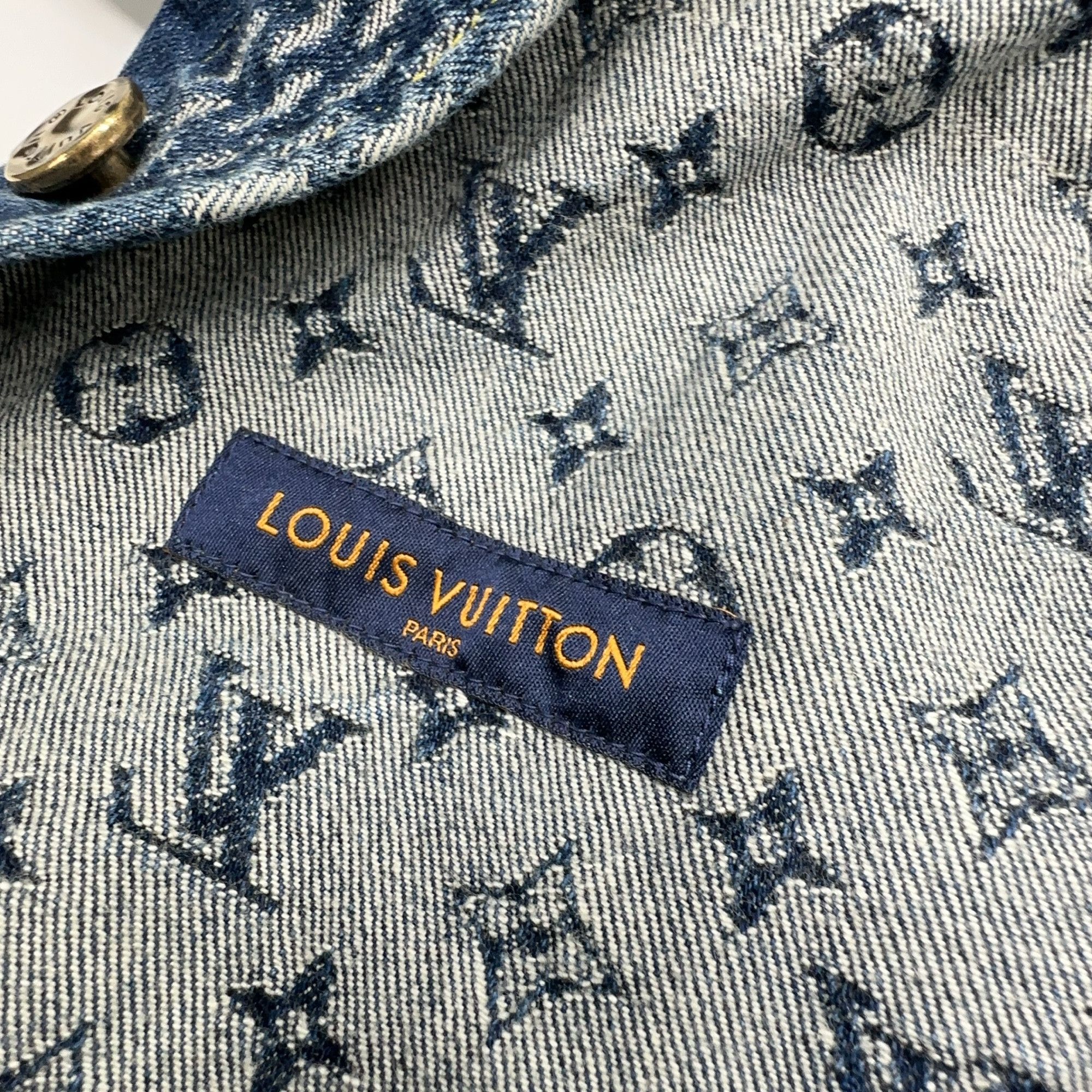 Louis Vuitton Louis Vuitton x Nigo Monogram Denim Jacket Size S Size US S / EU 44-46 / 1 - 4 Thumbnail