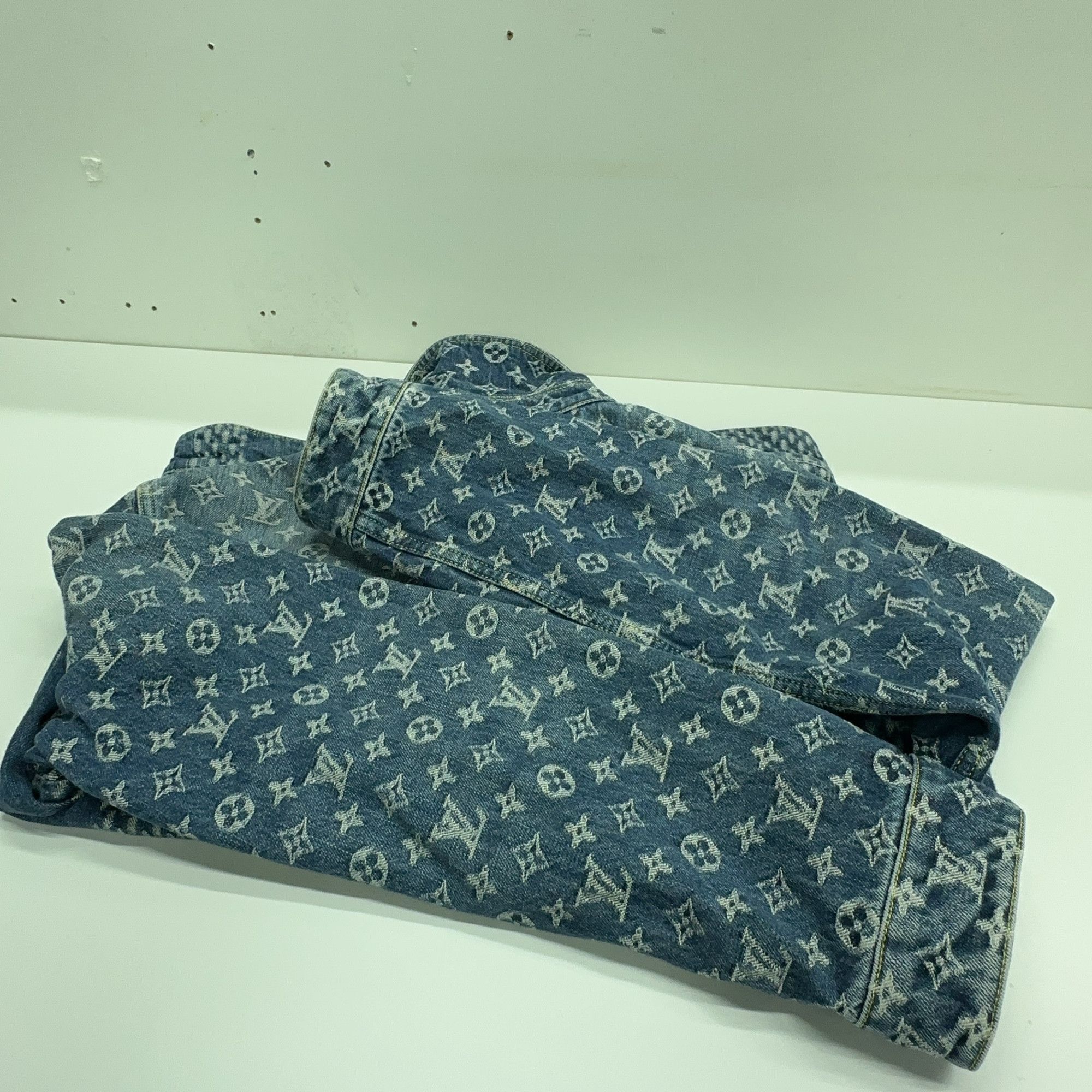 Louis Vuitton Louis Vuitton x Nigo Monogram Denim Jacket Size S Size US S / EU 44-46 / 1 - 12 Thumbnail