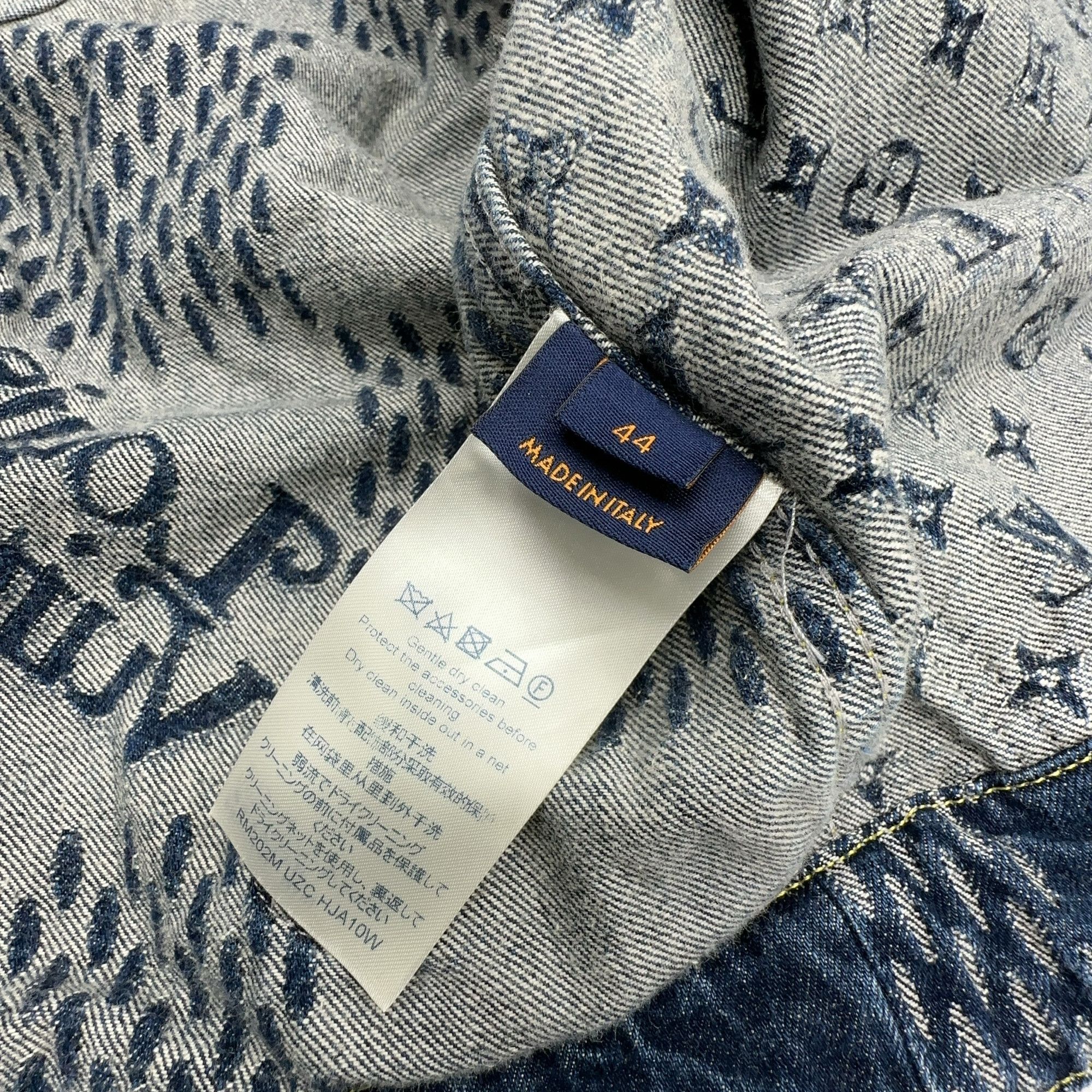 Louis Vuitton Louis Vuitton x Nigo Monogram Denim Jacket Size S Size US S / EU 44-46 / 1 - 3 Thumbnail