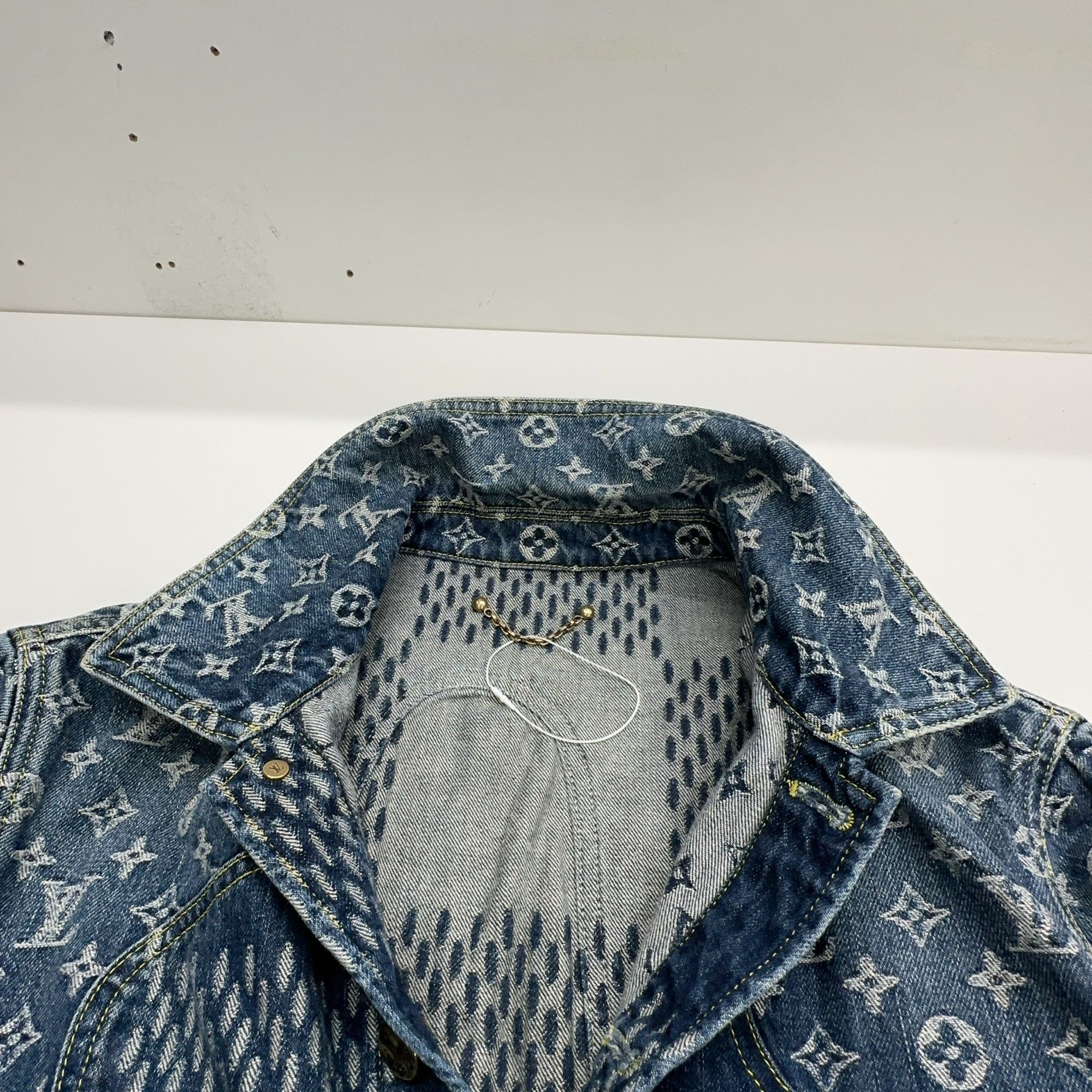 Louis Vuitton Louis Vuitton x Nigo Monogram Denim Jacket Size S Size US S / EU 44-46 / 1 - 5 Thumbnail