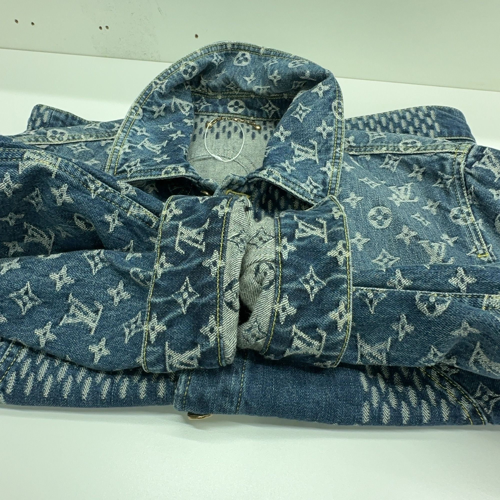 Louis Vuitton Louis Vuitton x Nigo Monogram Denim Jacket Size S Size US S / EU 44-46 / 1 - 10 Thumbnail