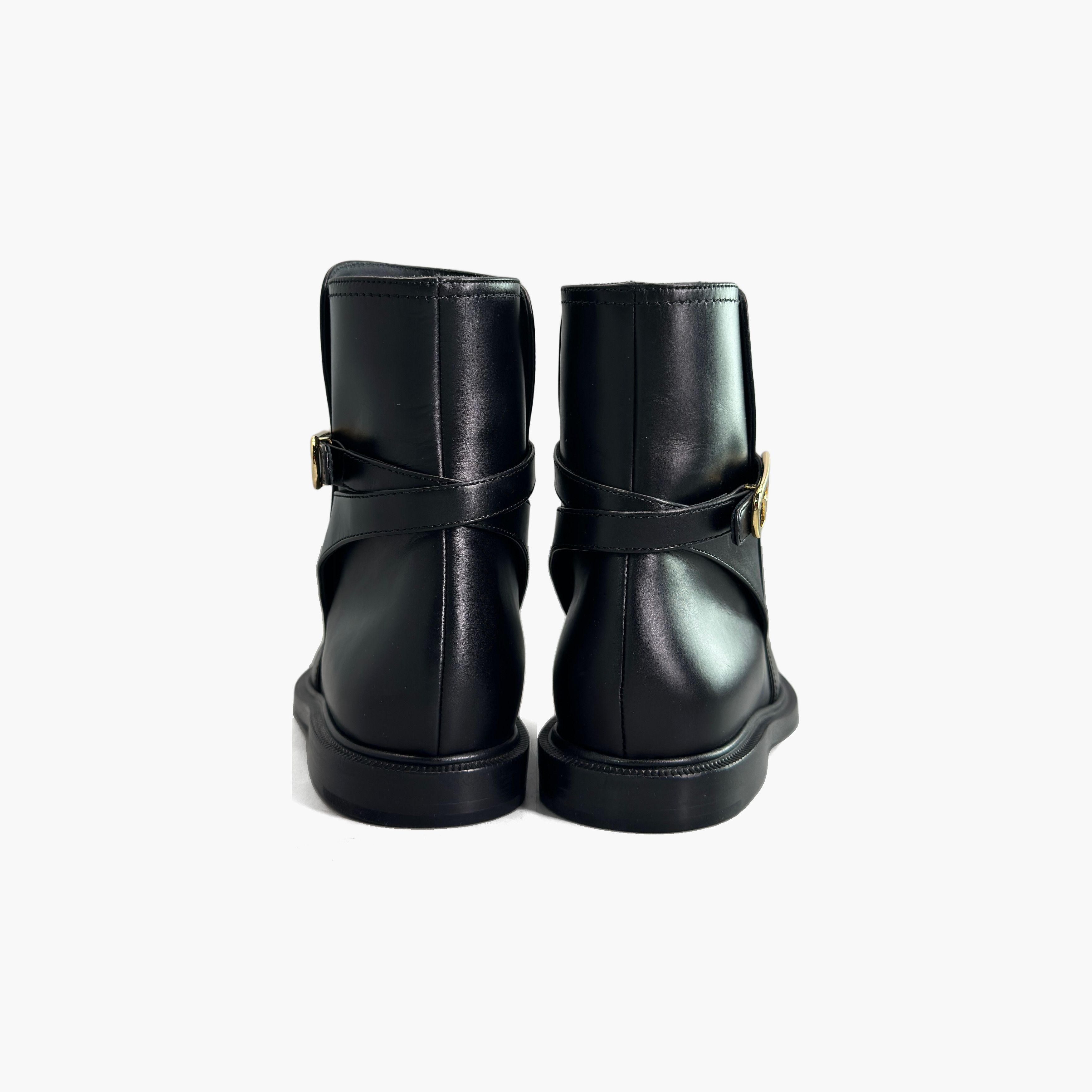 Fendi Fendi O'Lock Leather Boots Size 37 Size US 7 / IT 37 - 6 Thumbnail