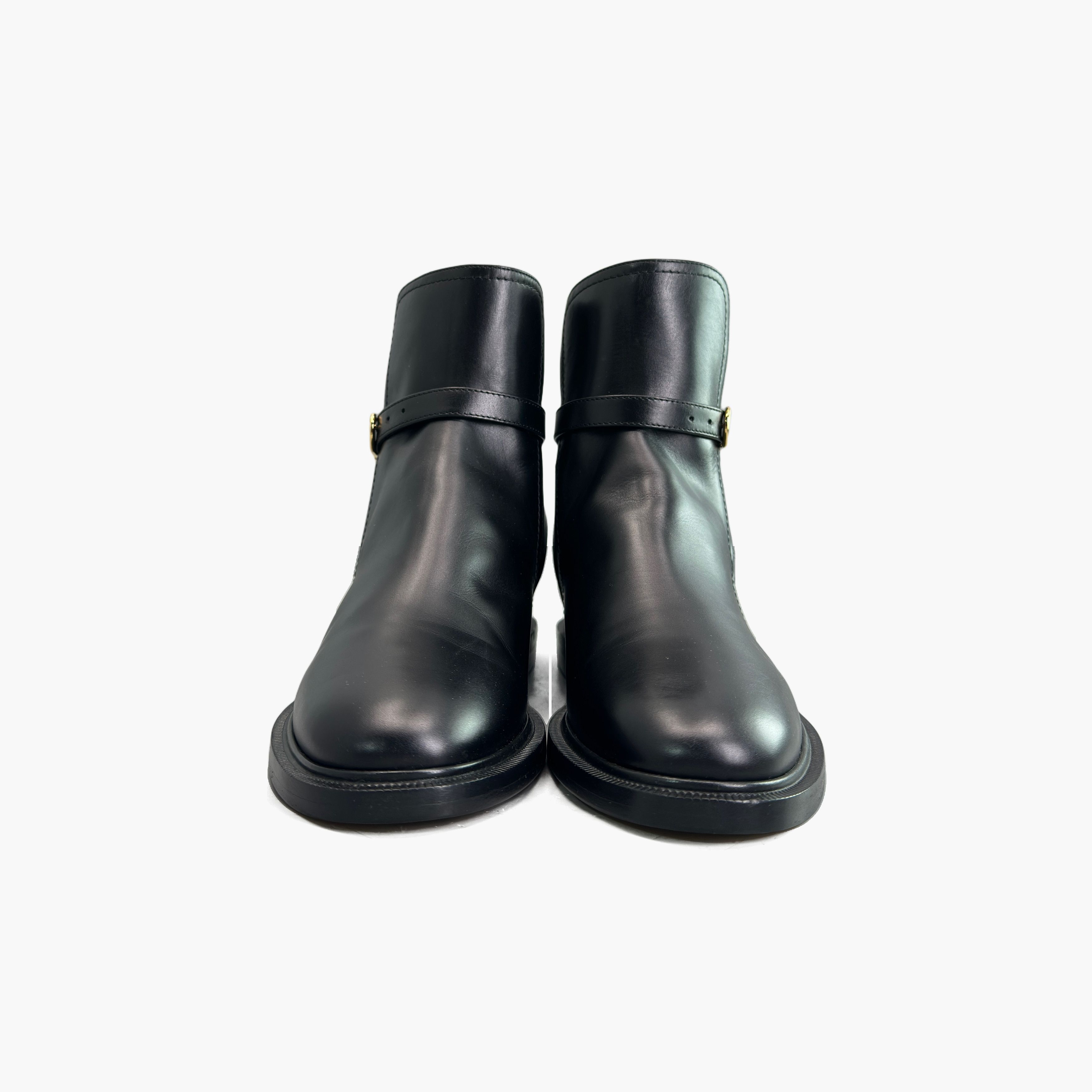 Fendi Fendi O'Lock Leather Boots Size 37 Size US 7 / IT 37 - 5 Thumbnail