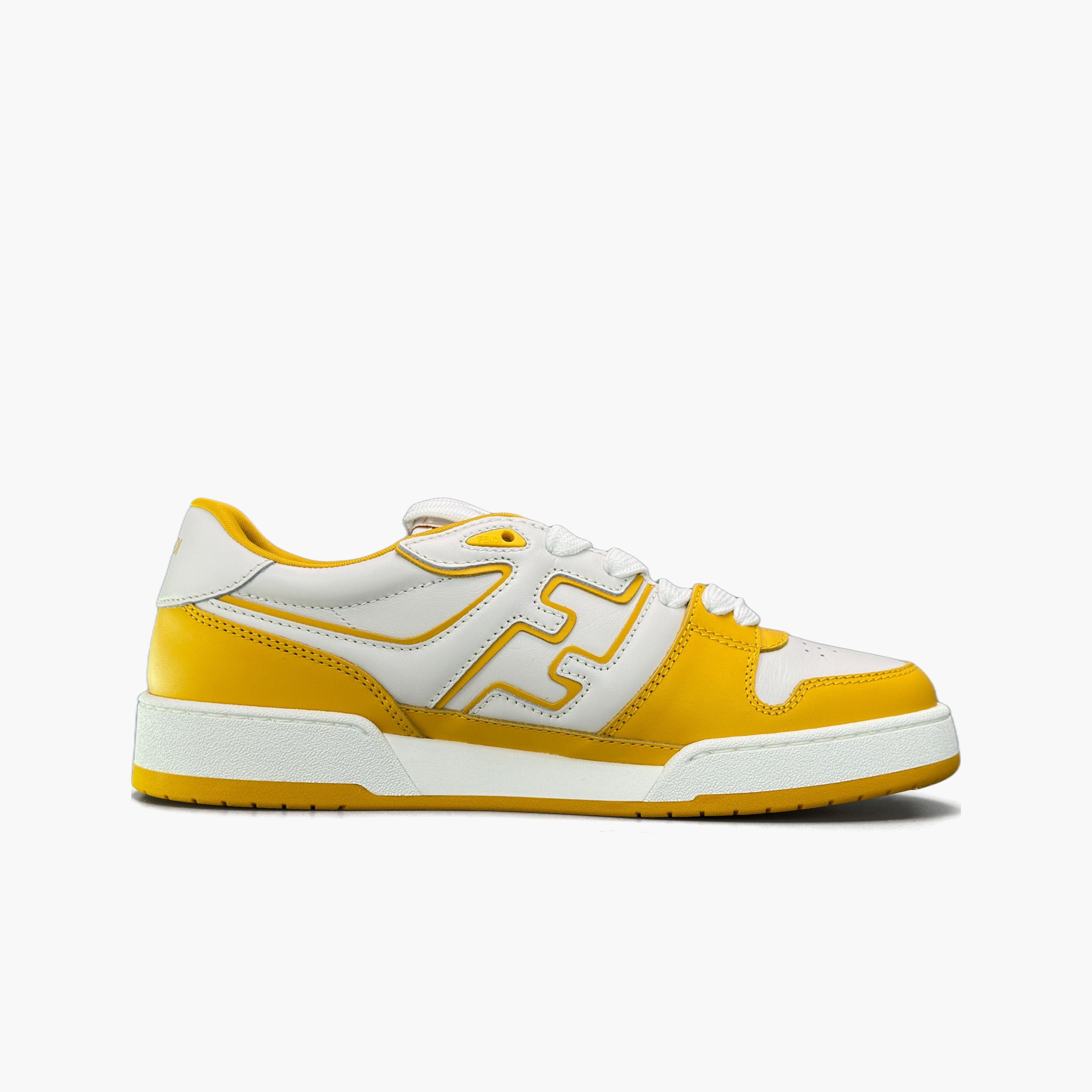 Fendi Fendi Yellow Leather Match Sneakers US 9 / EU 42 Size US 9 / EU 42 - 2 Thumbnail