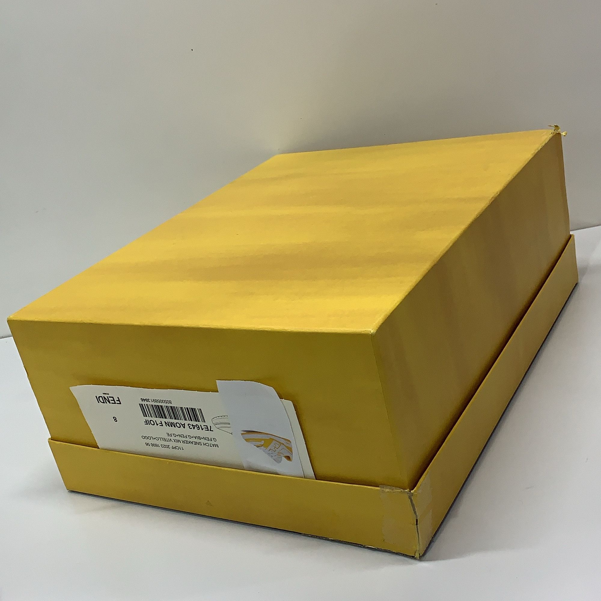 Fendi Fendi Yellow Leather Match Sneakers US 9 / EU 42 Size US 9 / EU 42 - 12 Thumbnail