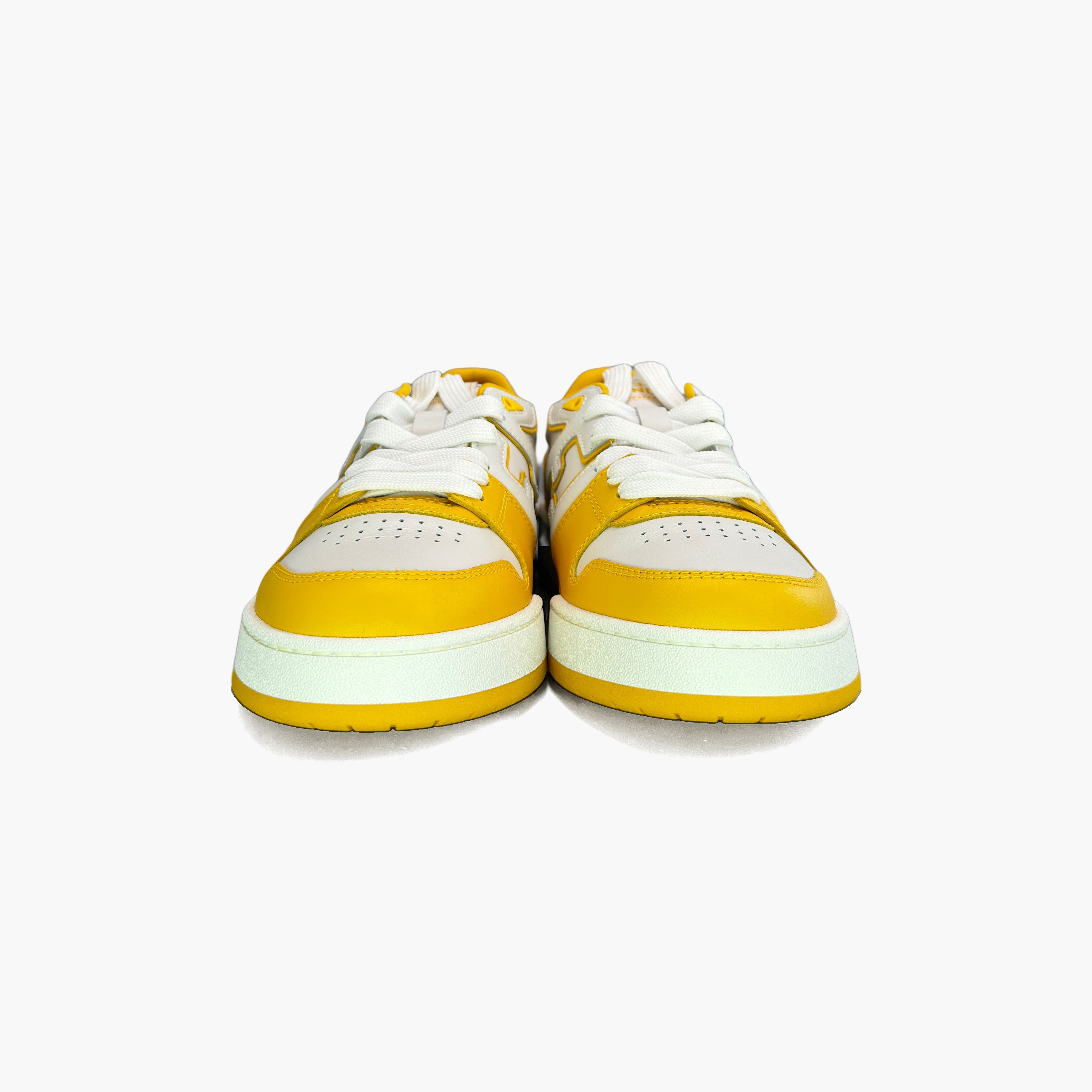 Fendi Fendi Yellow Leather Match Sneakers US 9 / EU 42 Size US 9 / EU 42 - 5 Thumbnail
