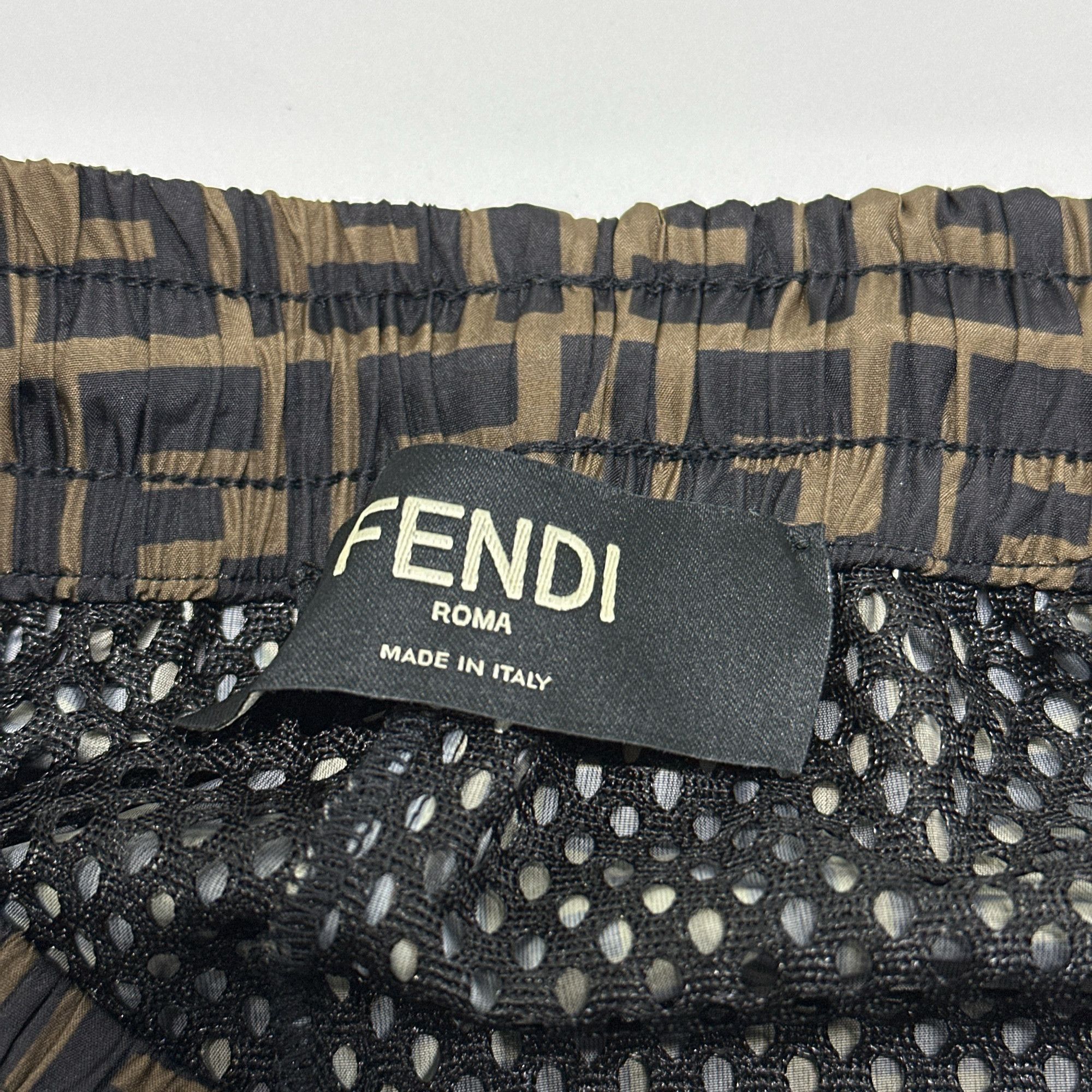 Fendi Fendi FF Logo Nylon Pants Size 50 Size US 34 / EU 50 - 5 Thumbnail