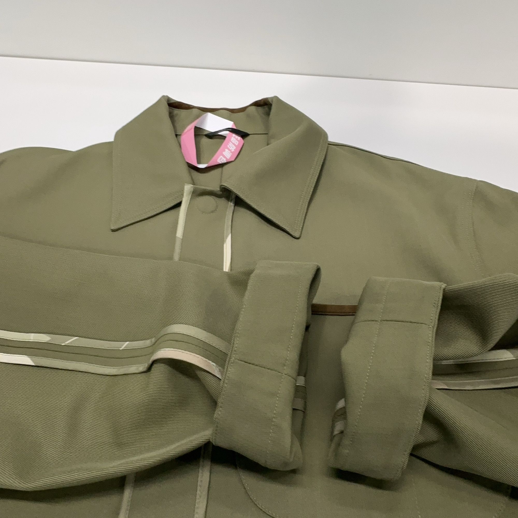 Fendi Fendi Green Utility Jacket Size 52 Size US L / EU 52-54 / 3 - 8 Thumbnail