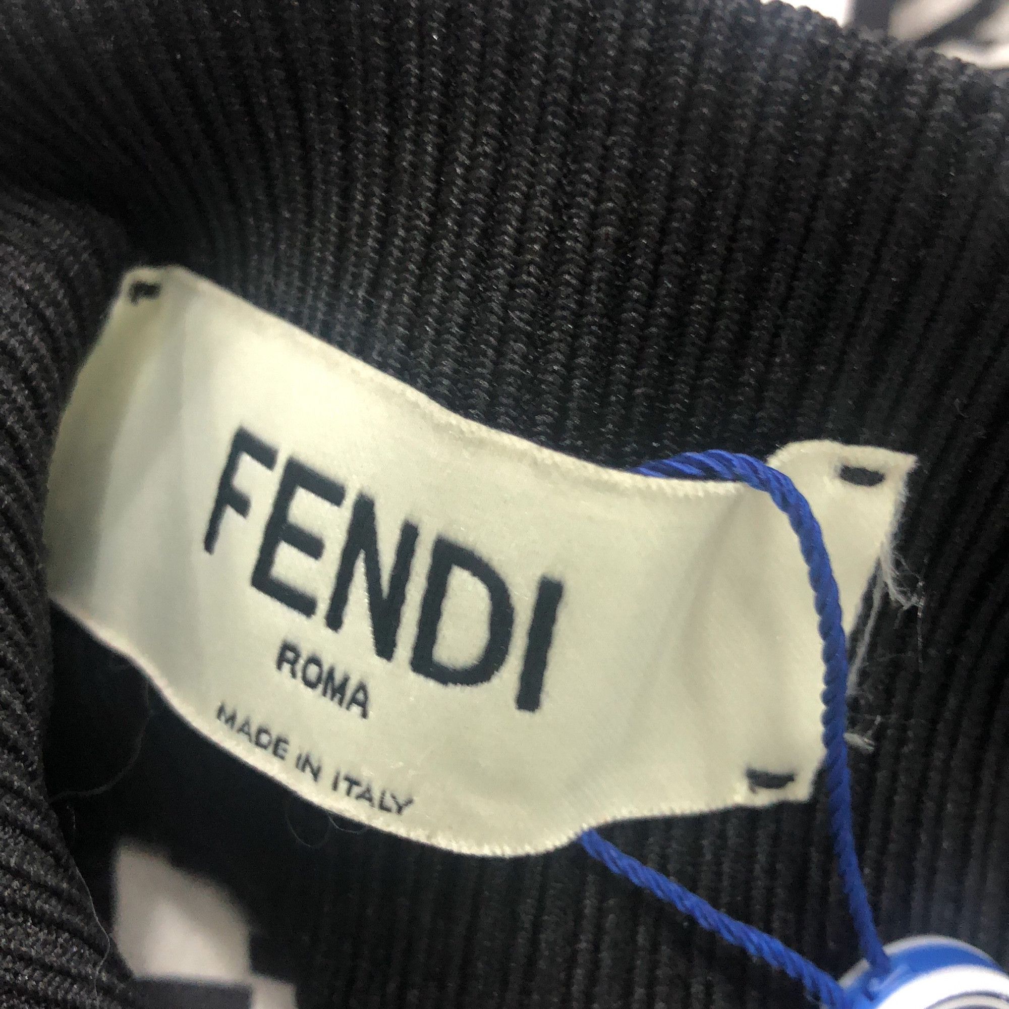 Fendi Fendi FF Logo Print Silk Midi Skirt Size IT 38 Size 26" / US 2 / IT 38 - 5 Thumbnail