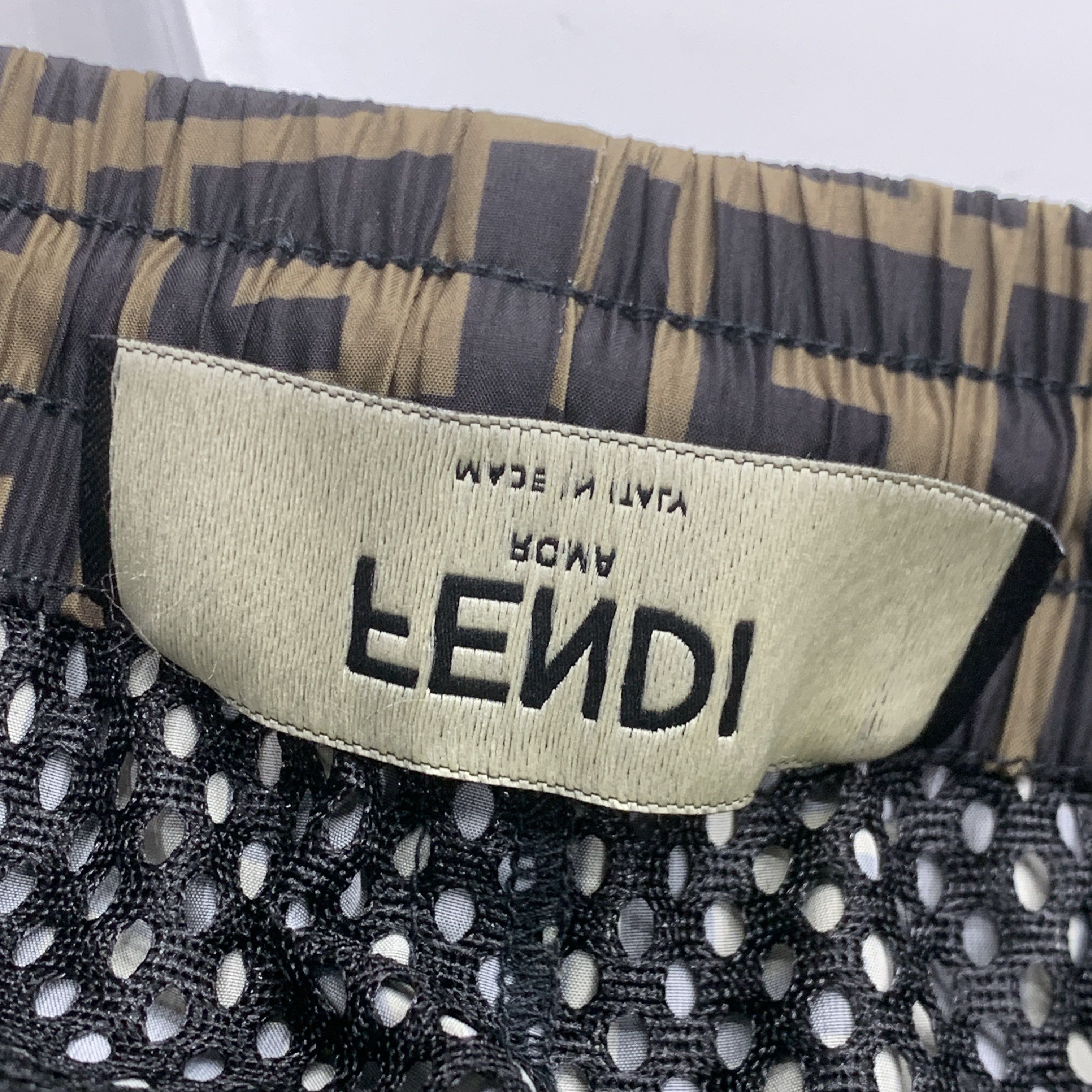 Fendi Fendi FF Logo Joggers Size 52 Size US 36 / EU 52 - 3 Thumbnail