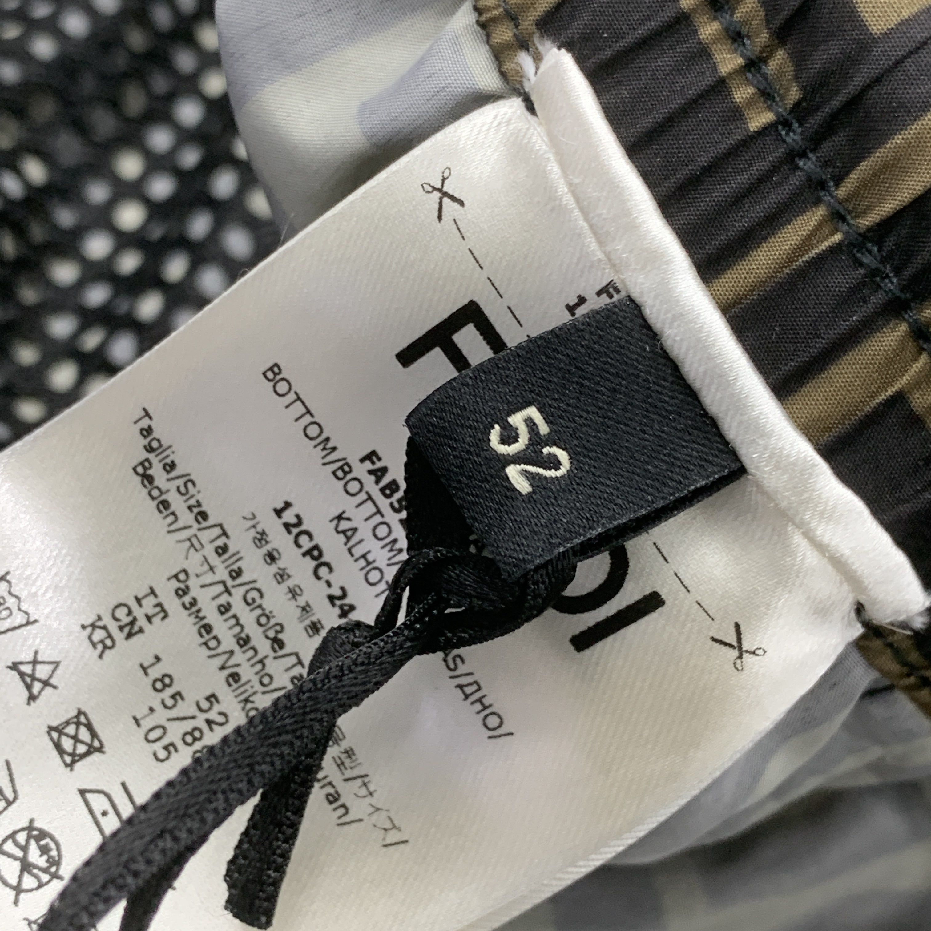 Fendi Fendi FF Logo Joggers Size 52 Size US 36 / EU 52 - 4 Thumbnail