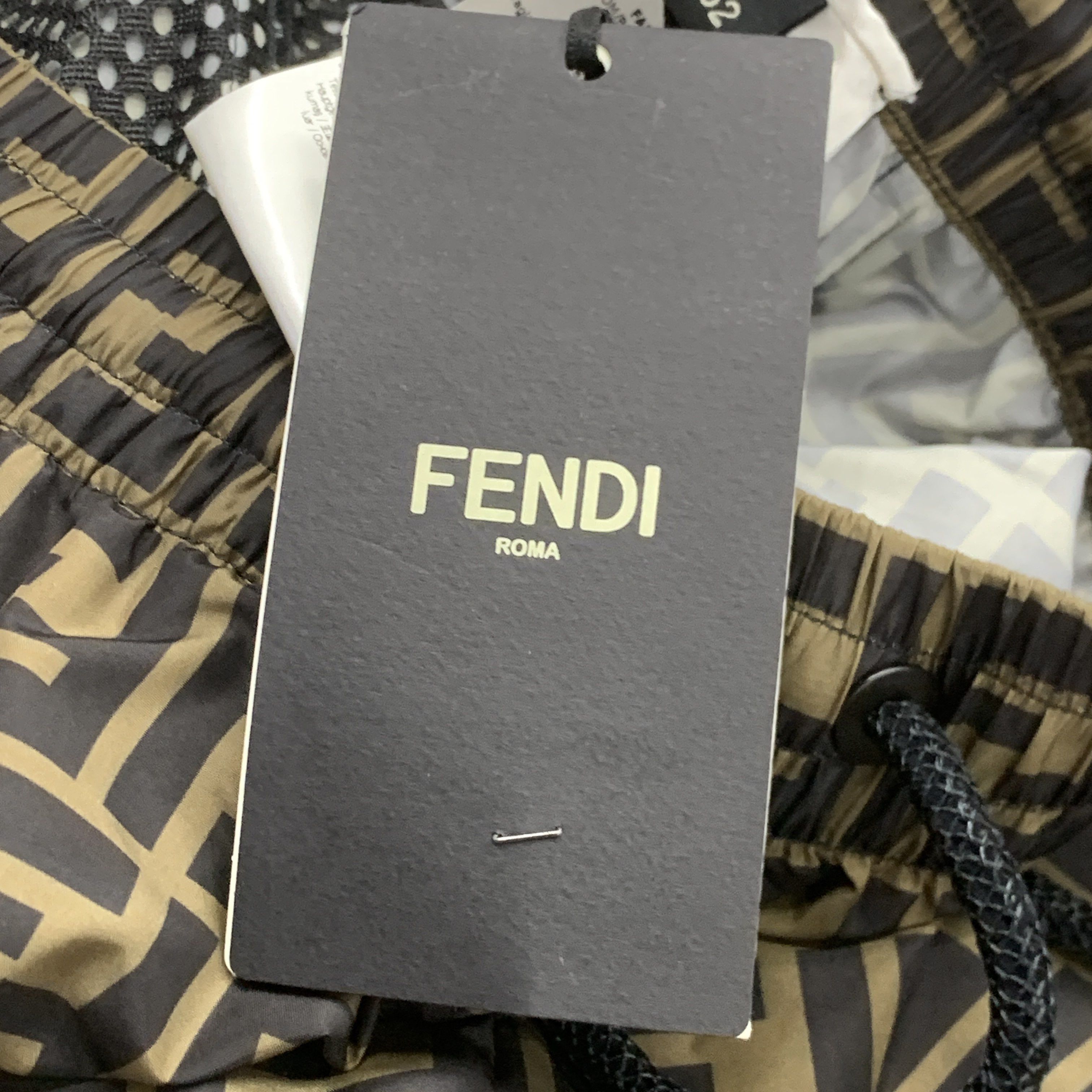Fendi Fendi FF Logo Joggers Size 52 Size US 36 / EU 52 - 5 Thumbnail