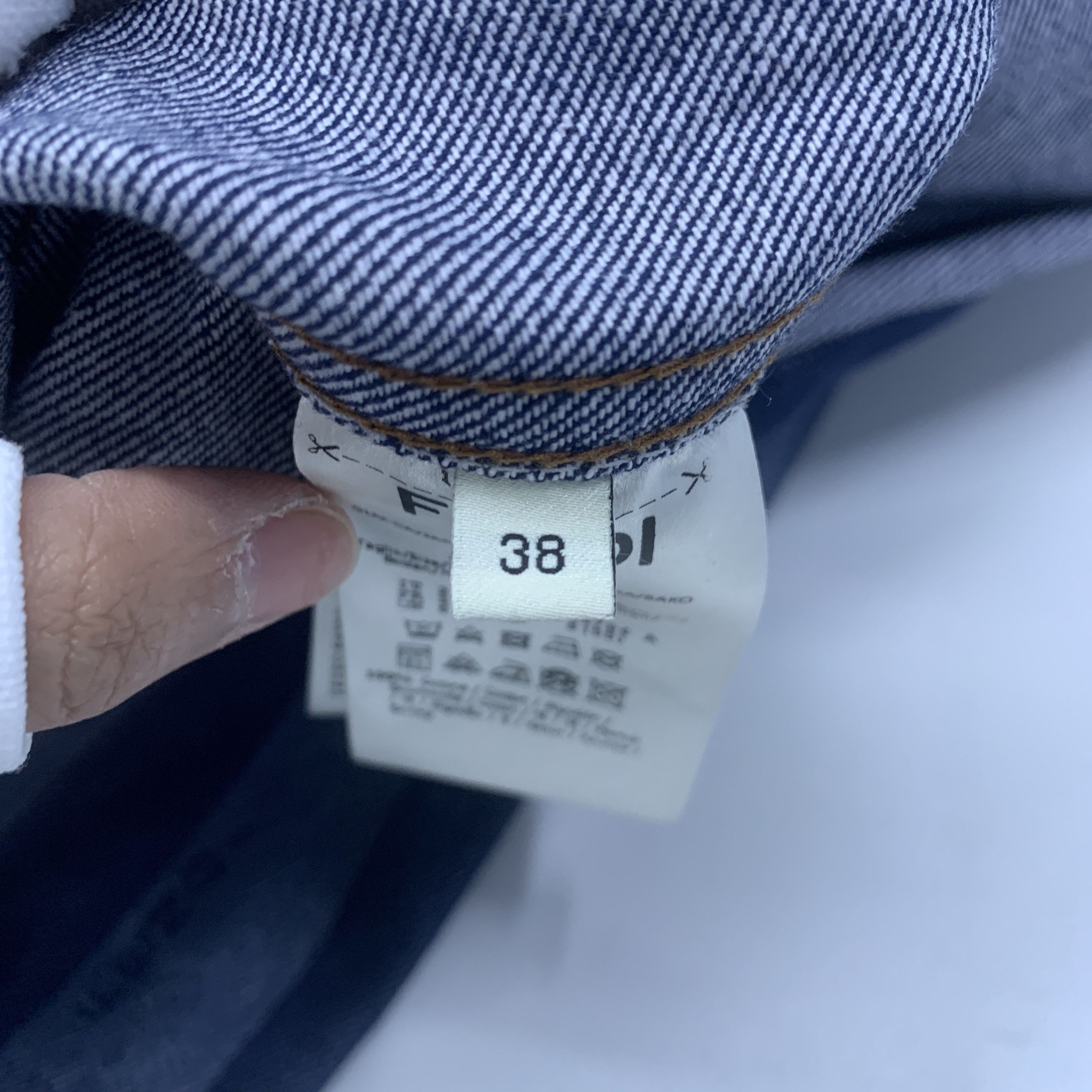 Fendi Fendi Striped Denim Jacket Size 38 Size XS / US 0-2 / IT 36-38 - 5 Thumbnail