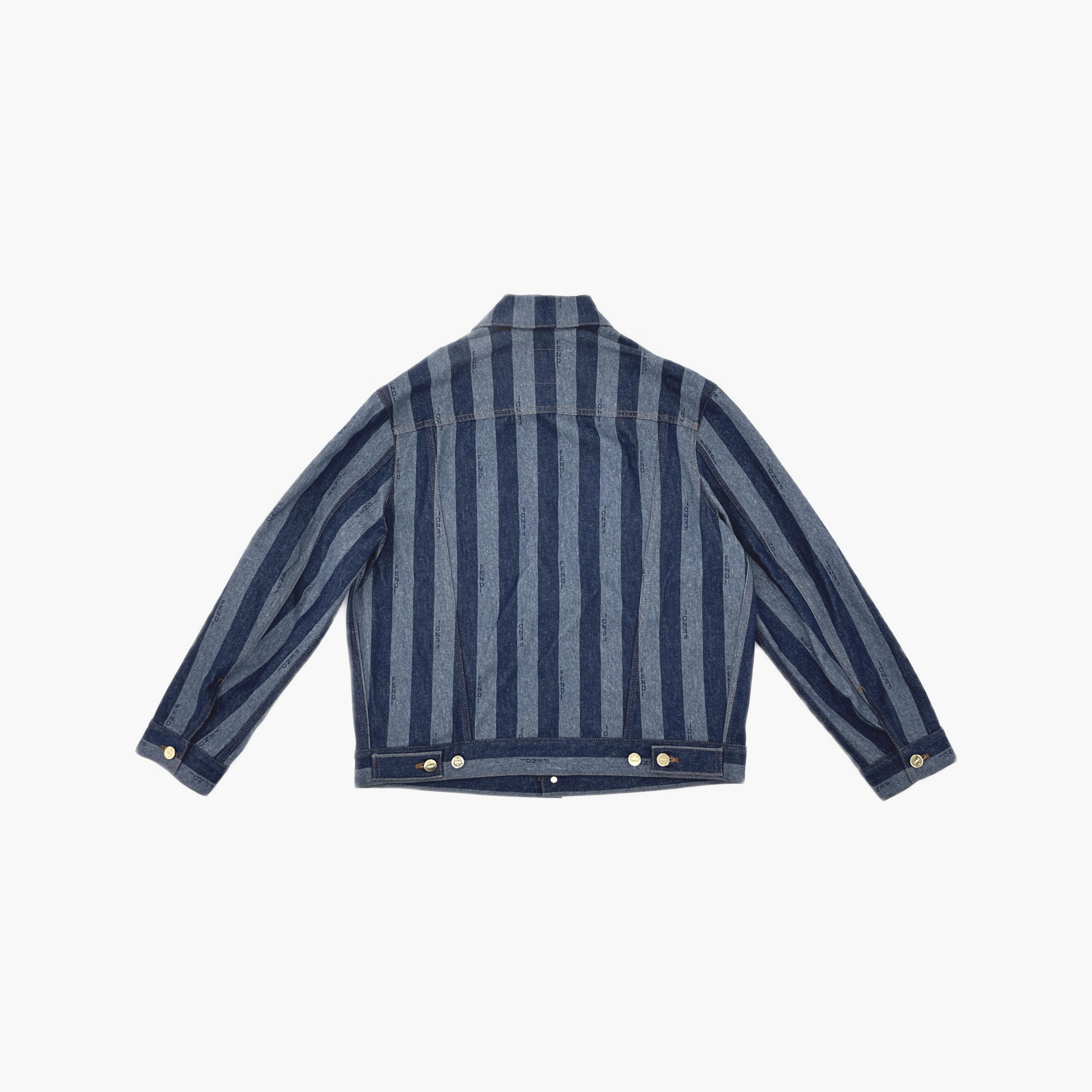 Fendi Fendi Striped Denim Jacket Size 38 Size XS / US 0-2 / IT 36-38 - 2 Thumbnail