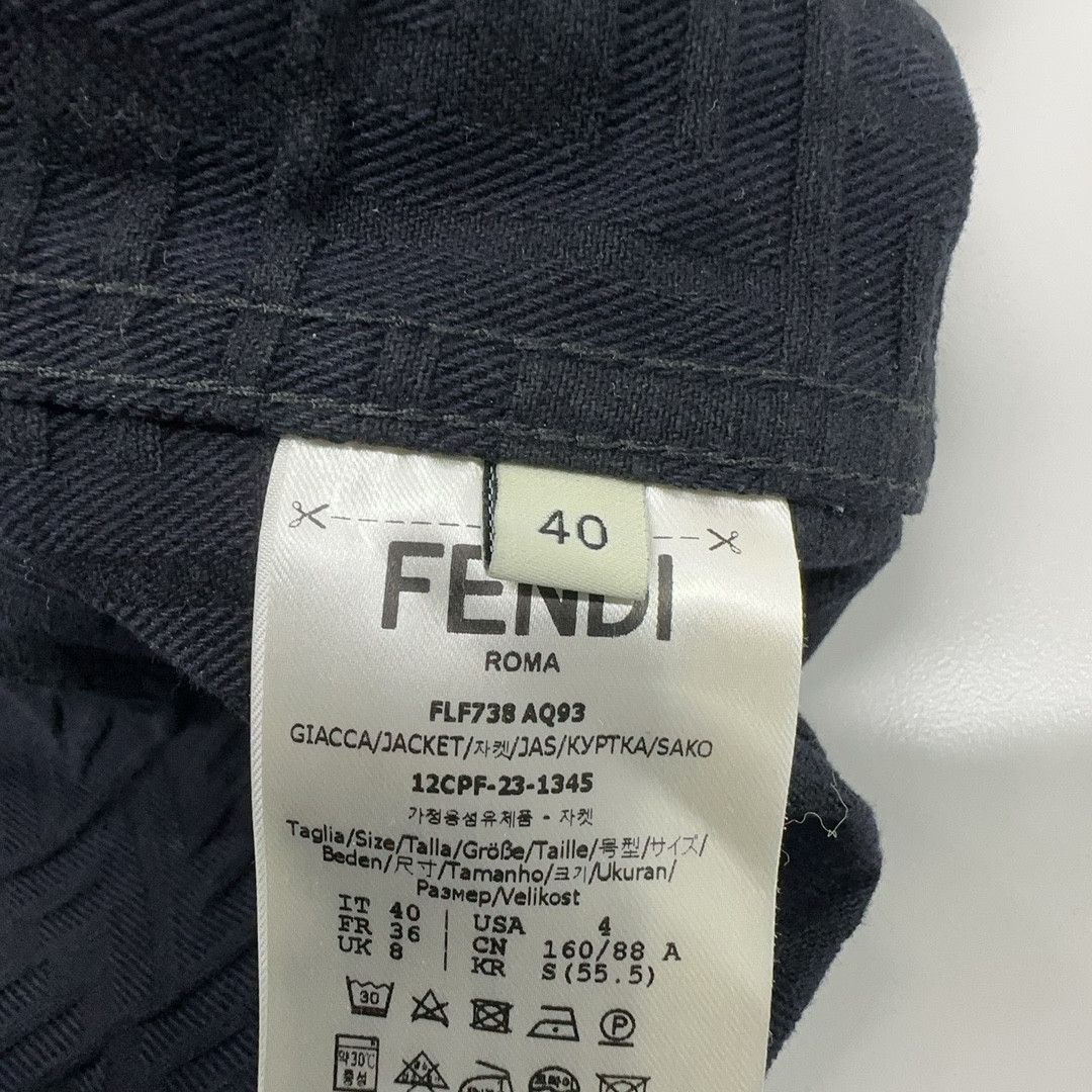 Fendi Fendi Embossed FF Logo Jacket Size 40 Size S / US 4 / IT 40 - 5 Thumbnail
