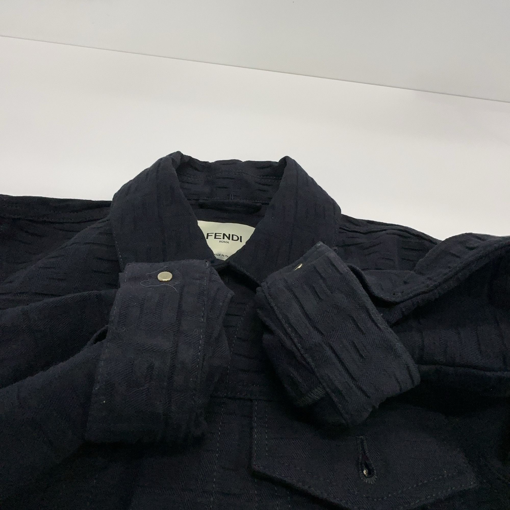 Fendi Fendi Embossed FF Logo Jacket Size 40 Size S / US 4 / IT 40 - 6 Thumbnail