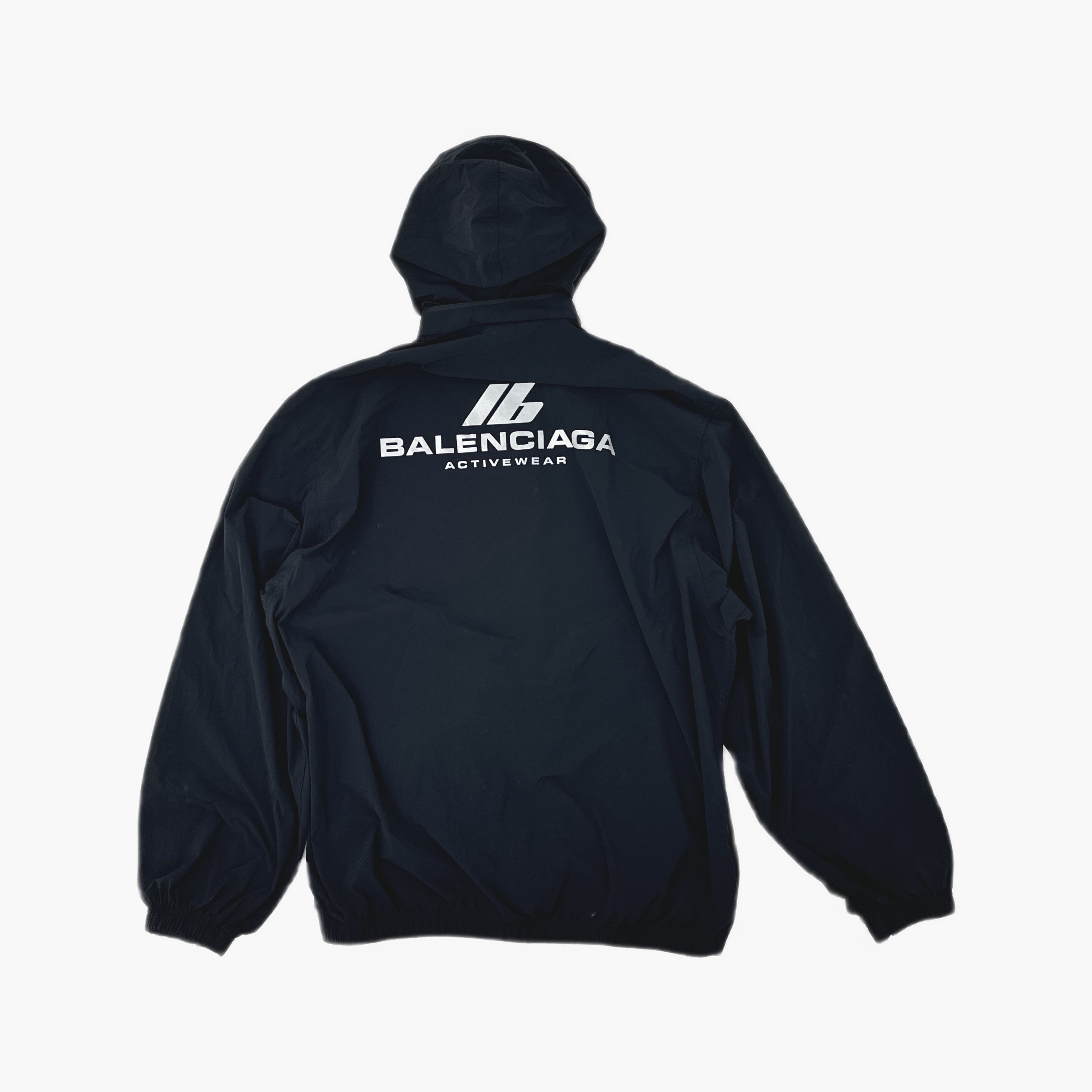Balenciaga Balenciaga Logo Activewear Windbreaker Size M Size US M / EU 48-50 / 2 - 2 Thumbnail