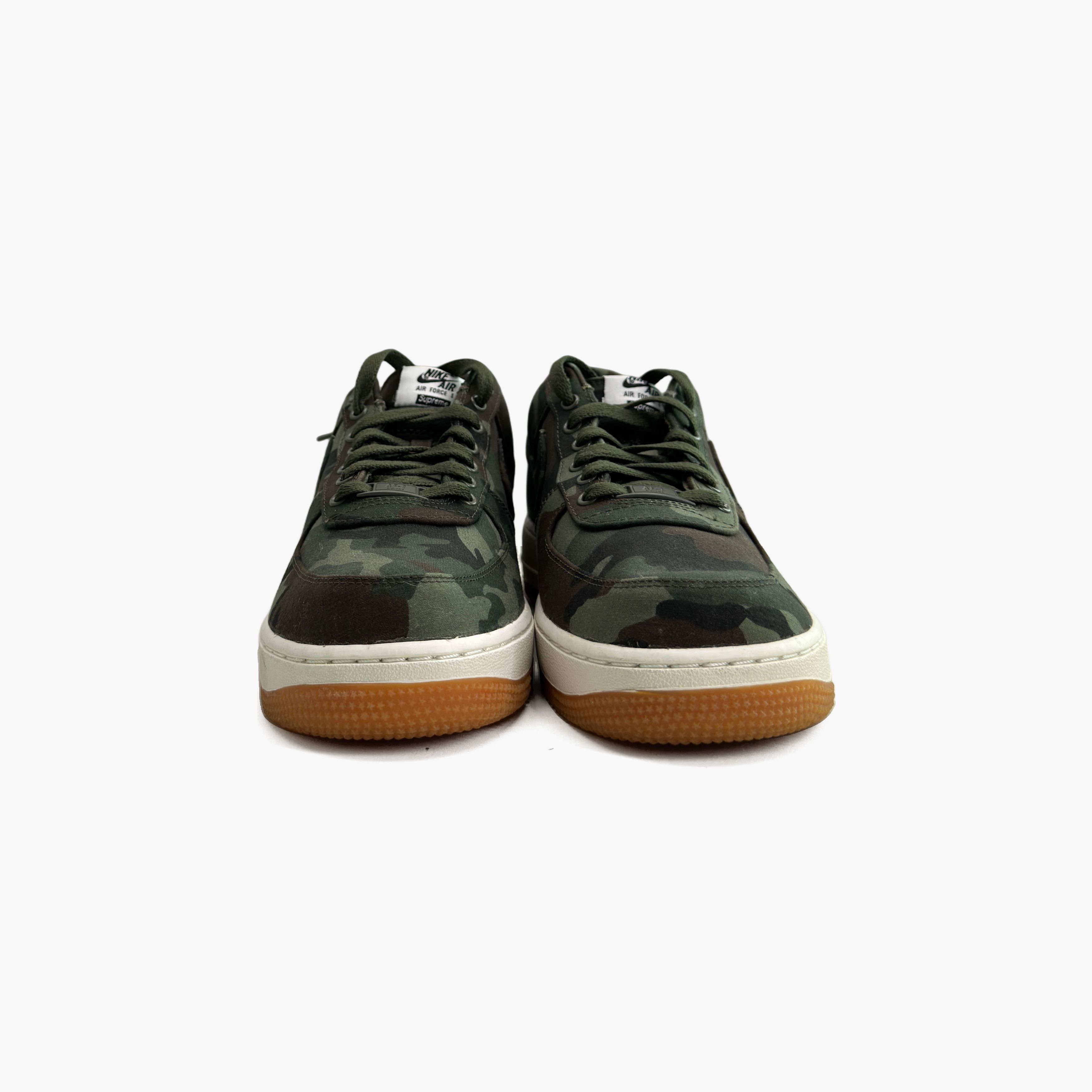 Nike Supreme x Nike Air Force 1 Camo Low-Top Sneakers US 9.5 Size US 10 / EU 43 - 5 Thumbnail