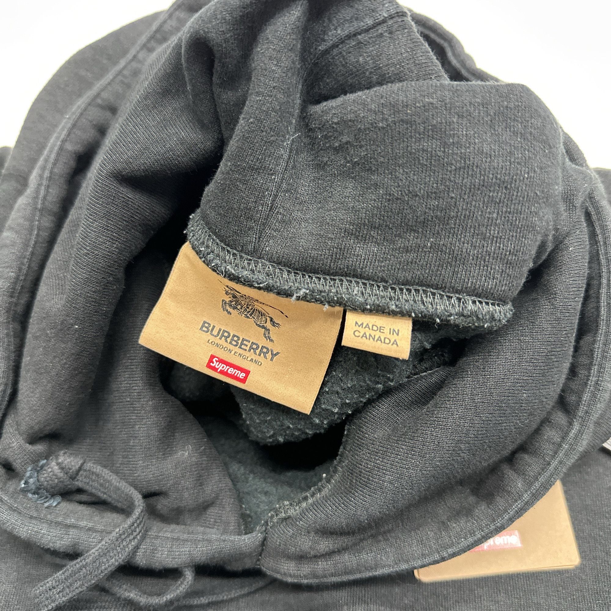Supreme Supreme x Burberry Box Logo Hoodie Size XL Size US XL / EU 56 / 4 - 3 Thumbnail