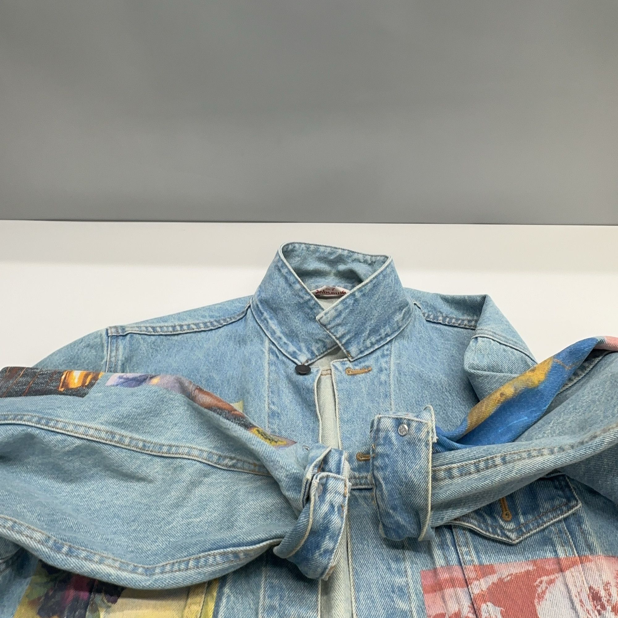 Supreme Supreme Collage Graphic Denim Jacket Size L Size US L / EU 52-54 / 3 - 9 Thumbnail