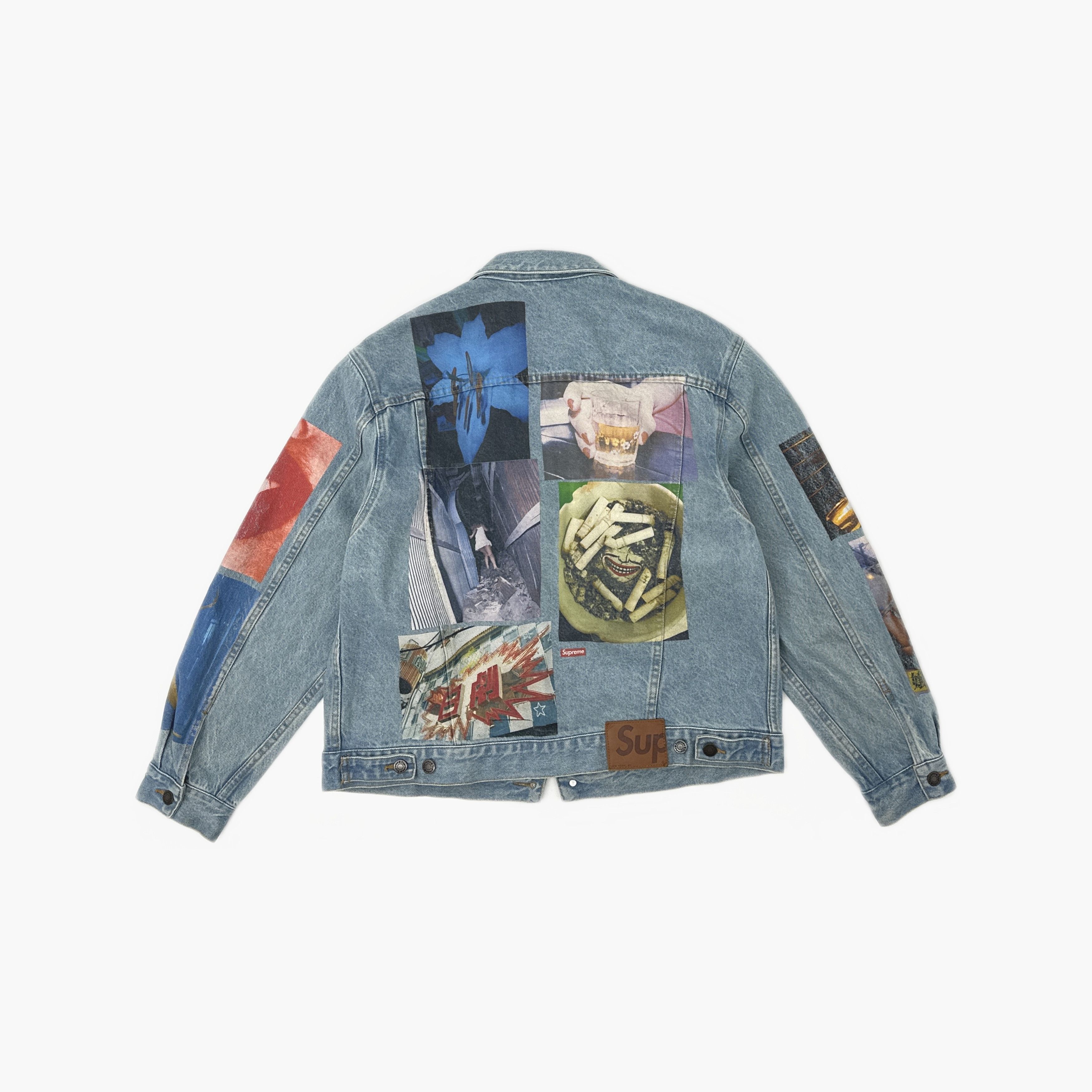 Supreme Supreme Collage Graphic Denim Jacket Size L Size US L / EU 52-54 / 3 - 2 Thumbnail