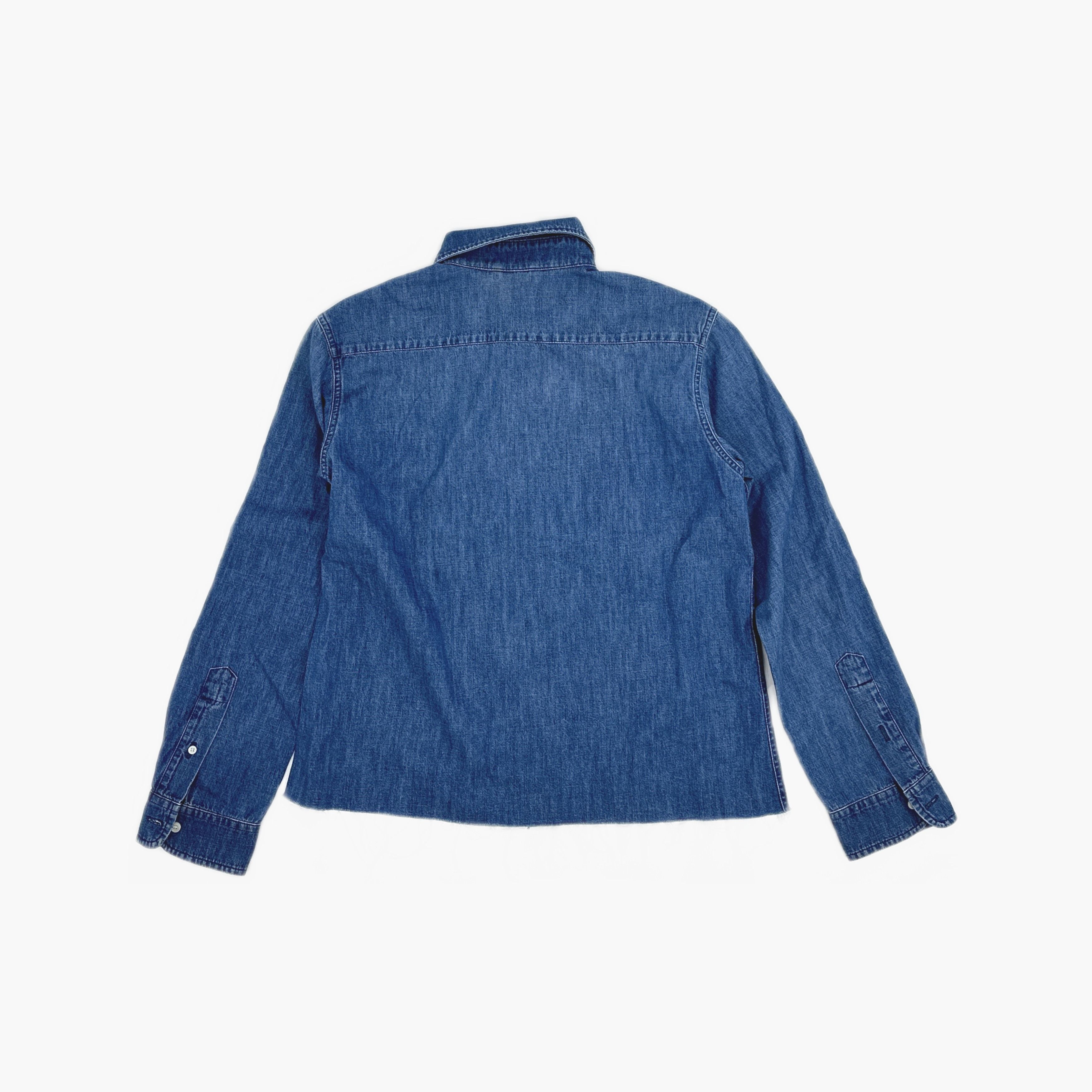 Miu Miu Miu Miu Logo Denim Shirt Size 42 Size M / US 6-8 / IT 42-44 - 2 Thumbnail