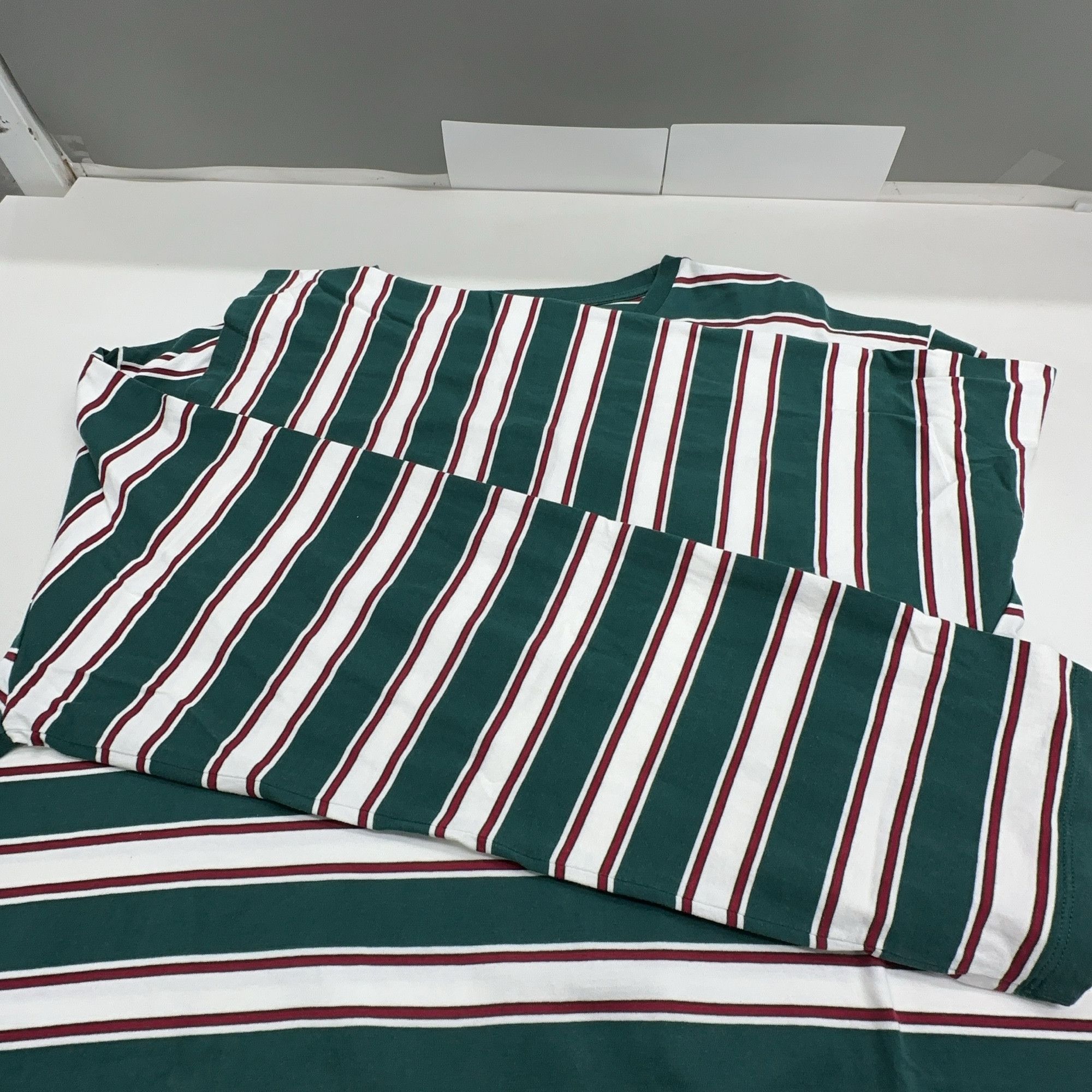 Miu Miu Miu Miu Green Striped Long Sleeve T-Shirt Size XL Size XL / US 12-14 / IT 48-50 - 8 Thumbnail