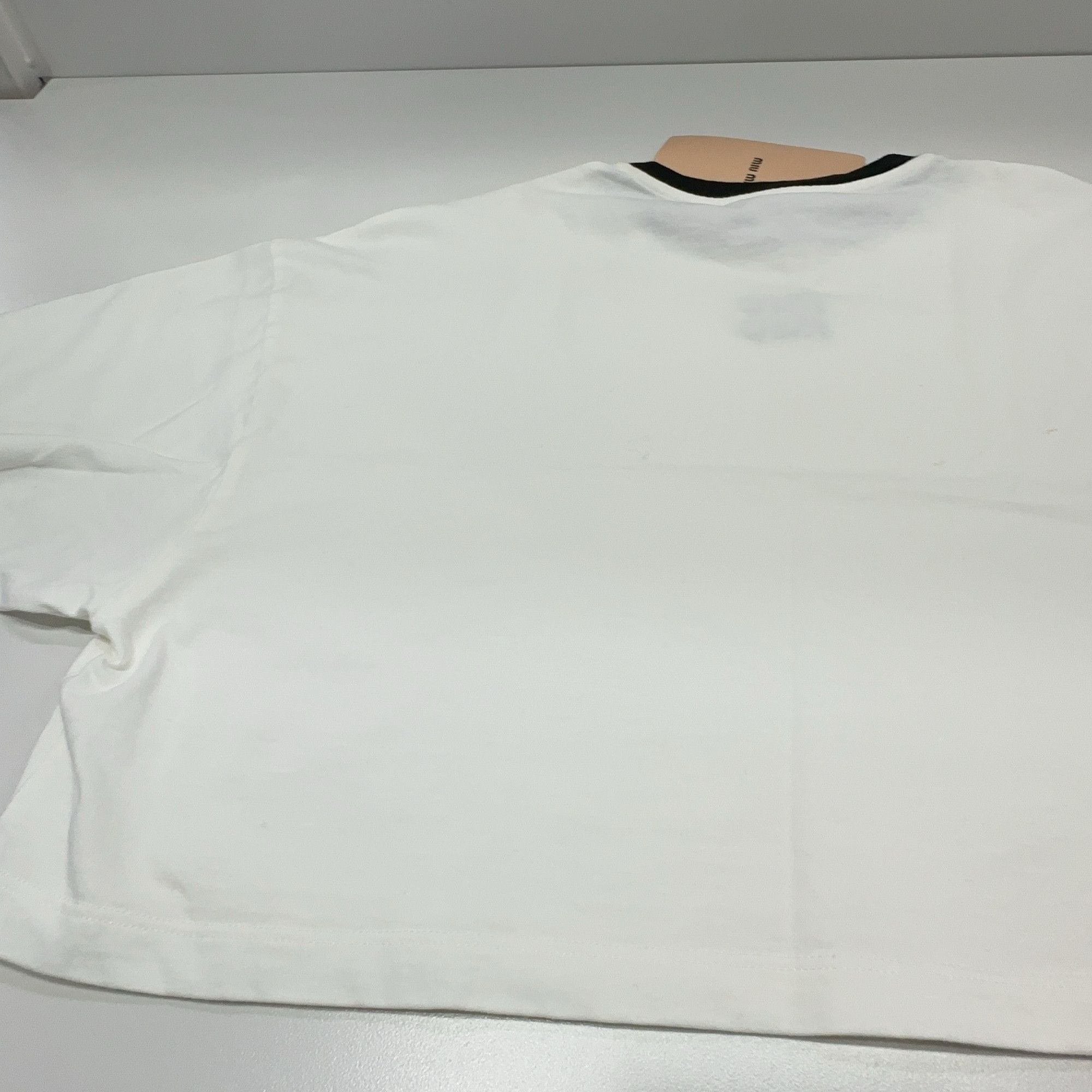 Miu Miu Miu Miu Logo Print T-Shirt Size XS Size XS / US 0-2 / IT 36-38 - 17 Thumbnail