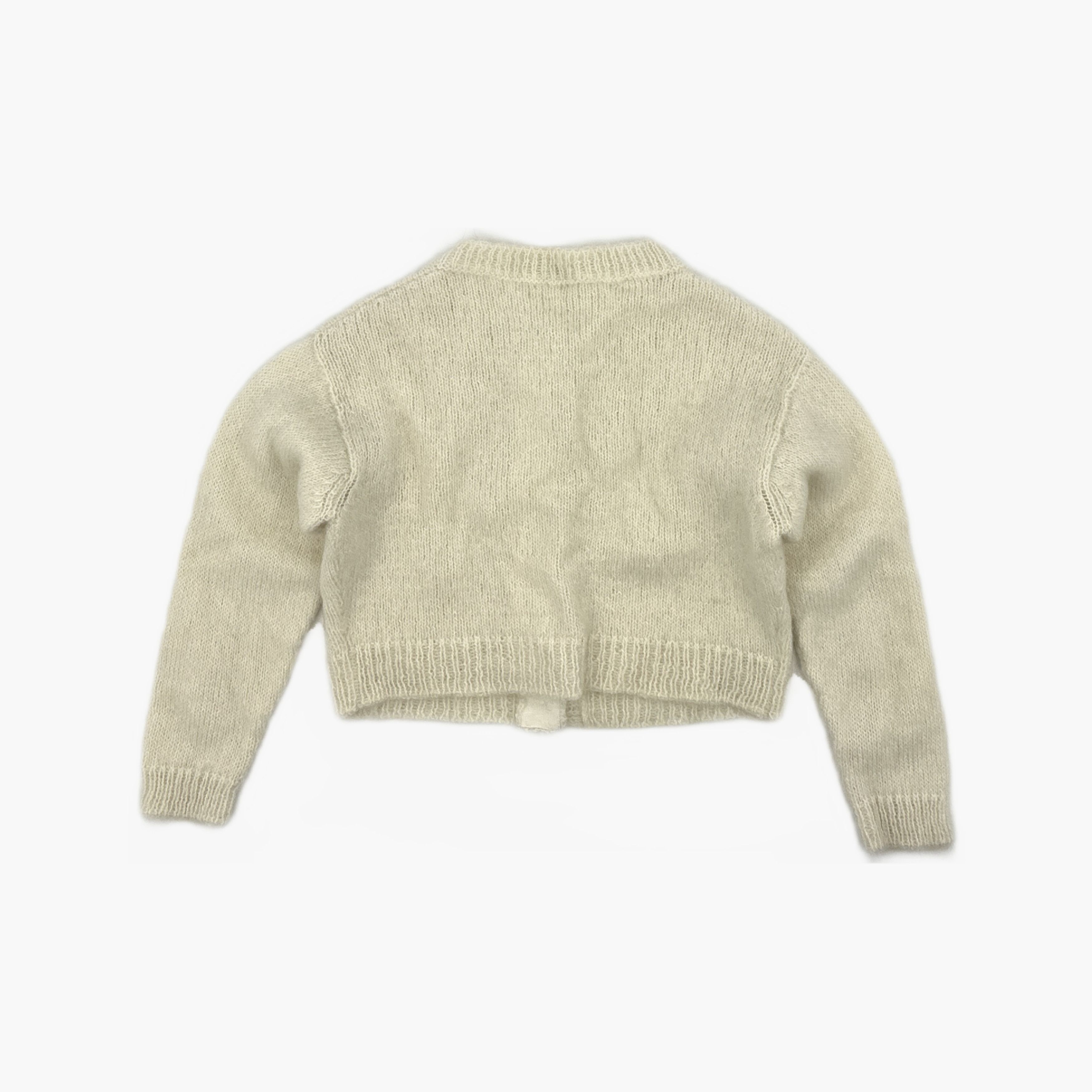 Miu Miu Miu Miu Mohair Button Cardigan White Size 38 Size XS / US 0-2 / IT 36-38 - 2 Thumbnail