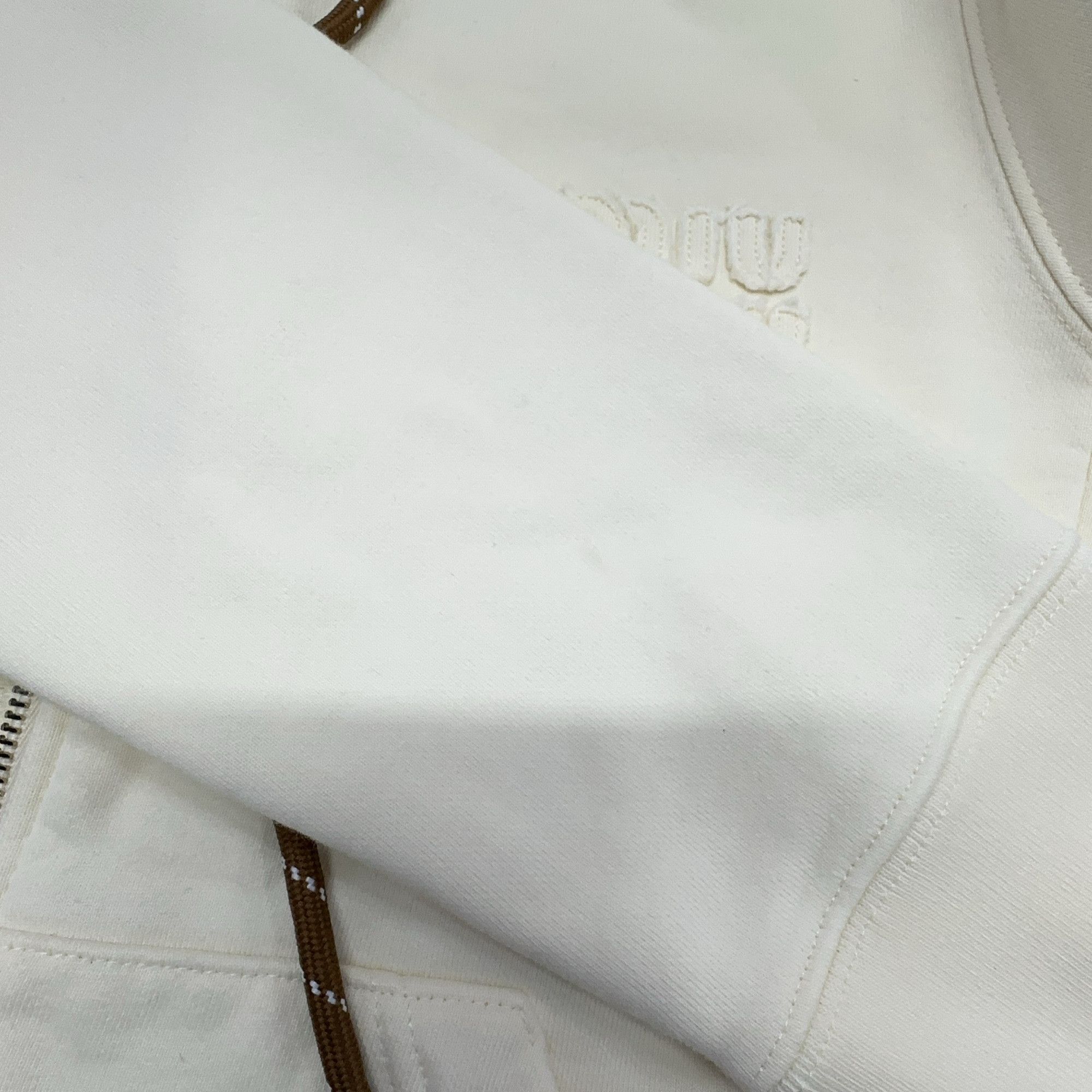 Miu Miu Miu Miu Logo Embroidered Zip Hoodie Size XS Size XS / US 0-2 / IT 36-38 - 10 Thumbnail