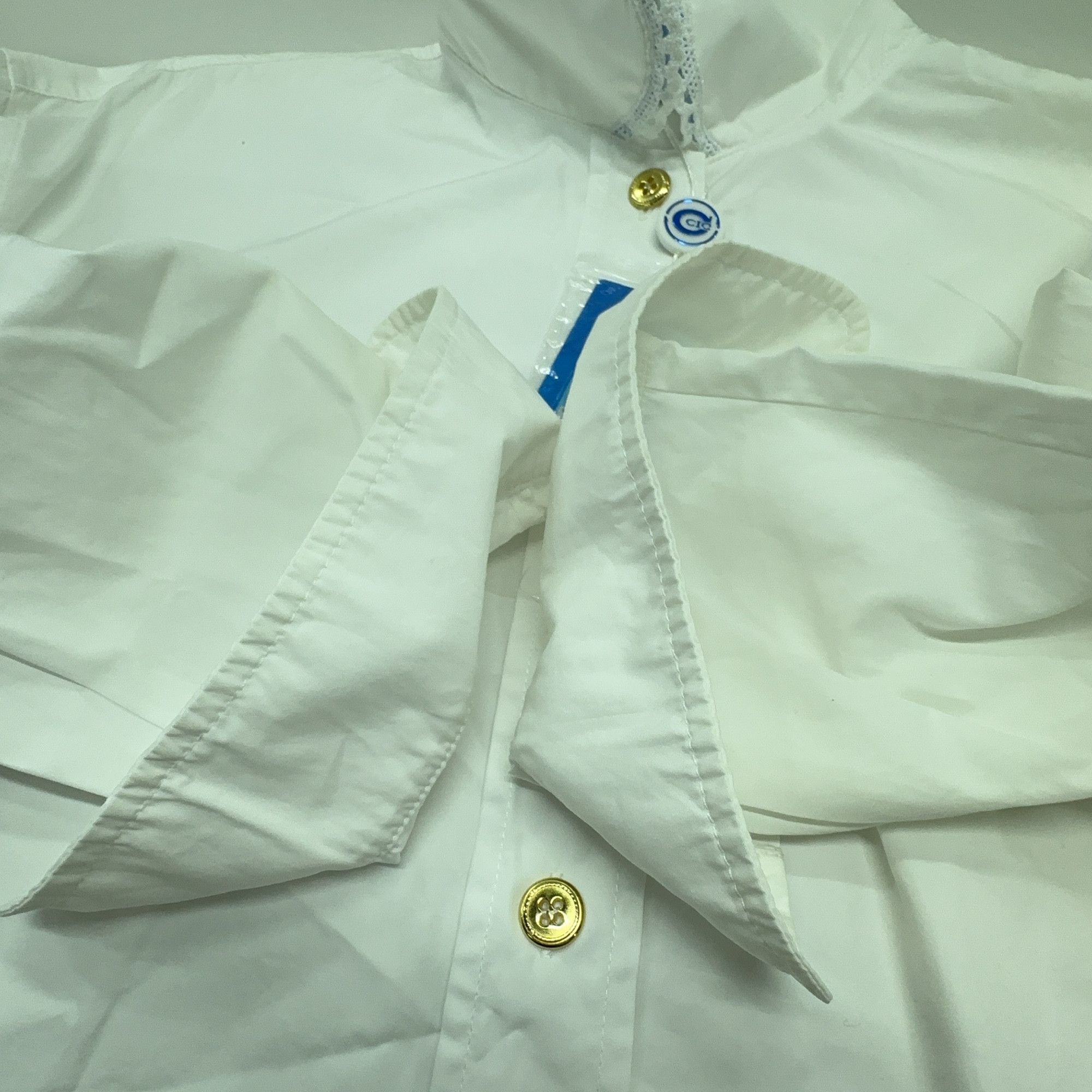 Miu Miu Miu Miu Embroidered Logo Button Up Shirt Size 38 Size XS / US 0-2 / IT 36-38 - 7 Thumbnail