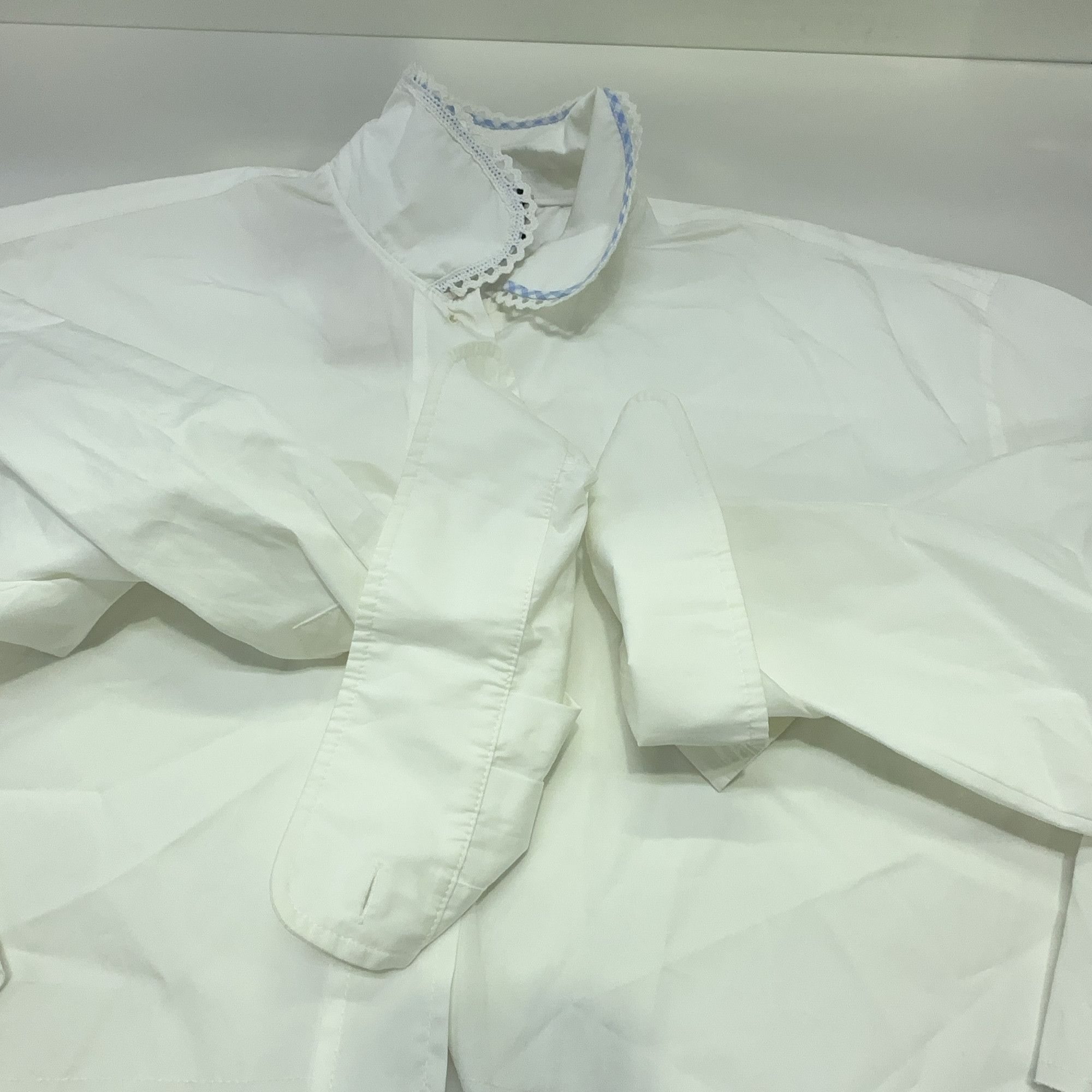 Miu Miu Miu Miu Logo Embroidery Button Up Shirt IT 44 Size M / US 6-8 / IT 42-44 - 9 Thumbnail