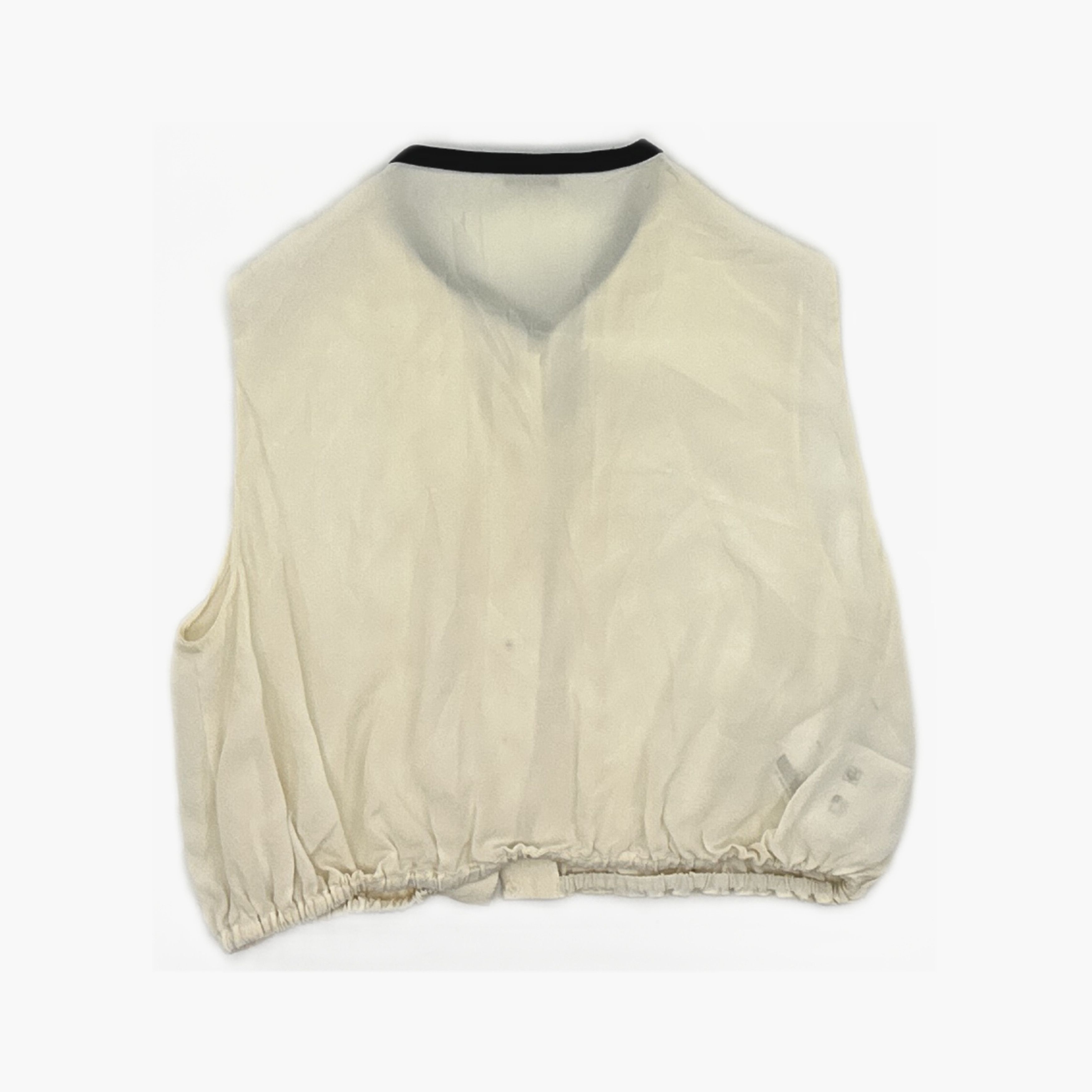 Miu Miu Miu Miu Bow Detail Sleeveless Blouse Size 38 Size XS / US 0-2 / IT 36-38 - 2 Thumbnail