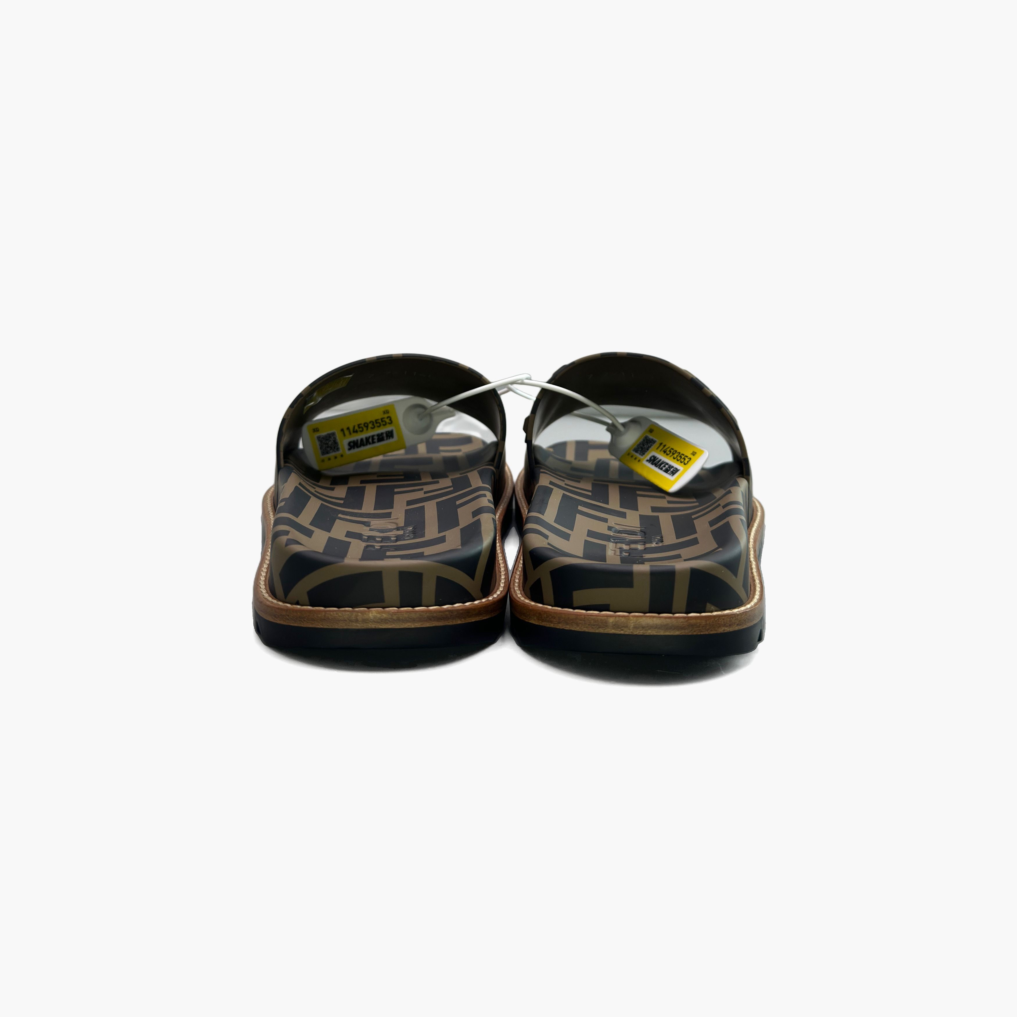 Fendi Fendi FF Logo Slides US 8 Size US 8 / EU 41 - 6 Thumbnail