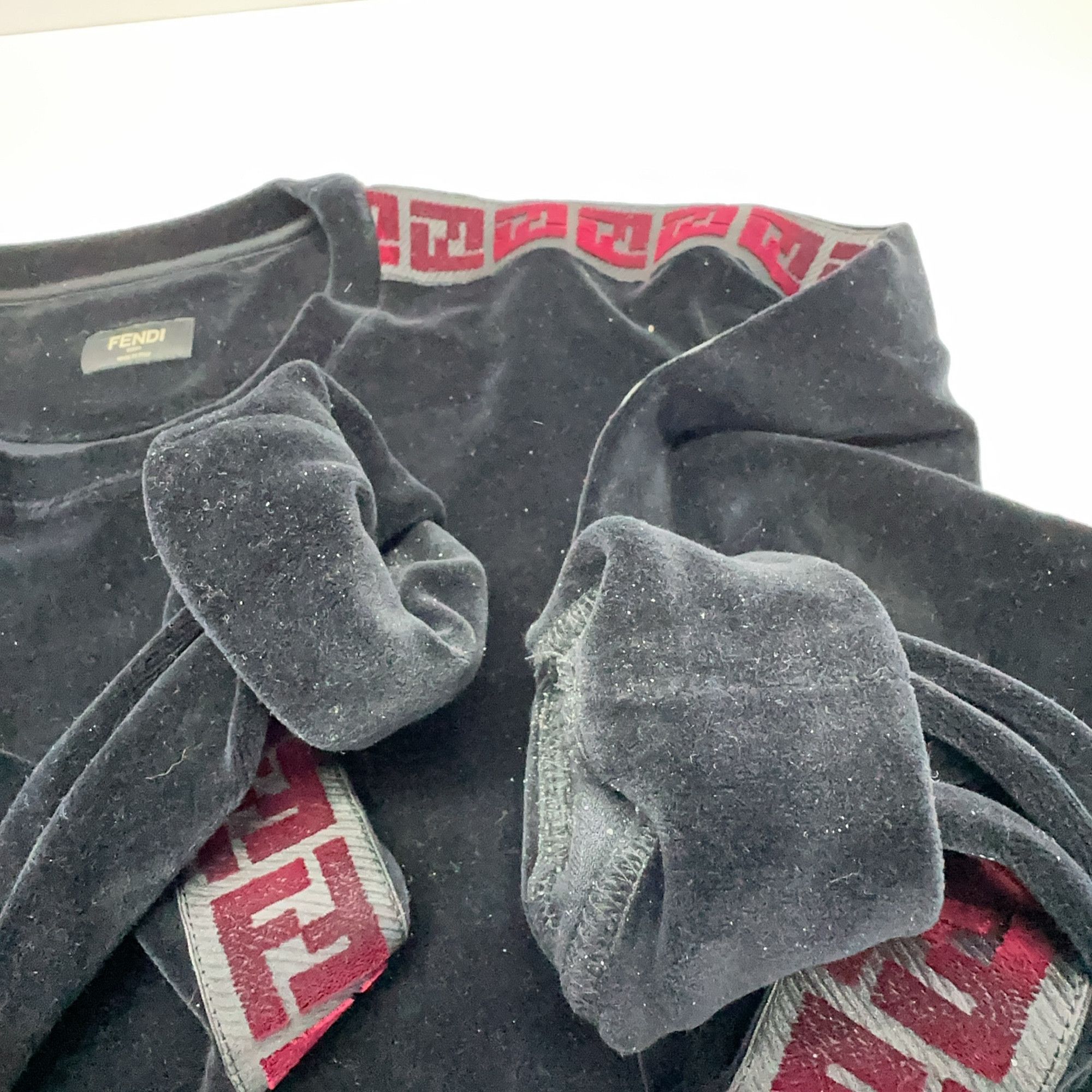 Fendi Fendi FF Logo Tape Sweatshirt Size M Size US M / EU 48-50 / 2 - 6 Thumbnail
