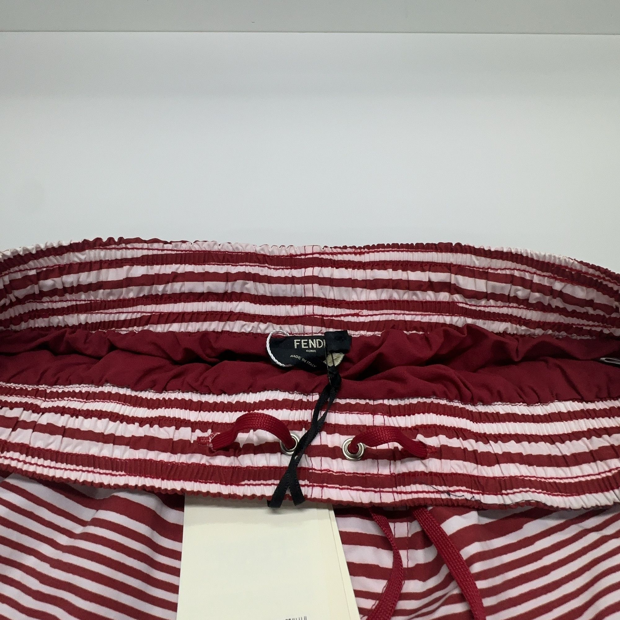 Fendi Fendi Red Striped Shorts Size 32 Size US 32 / EU 48 - 7 Thumbnail