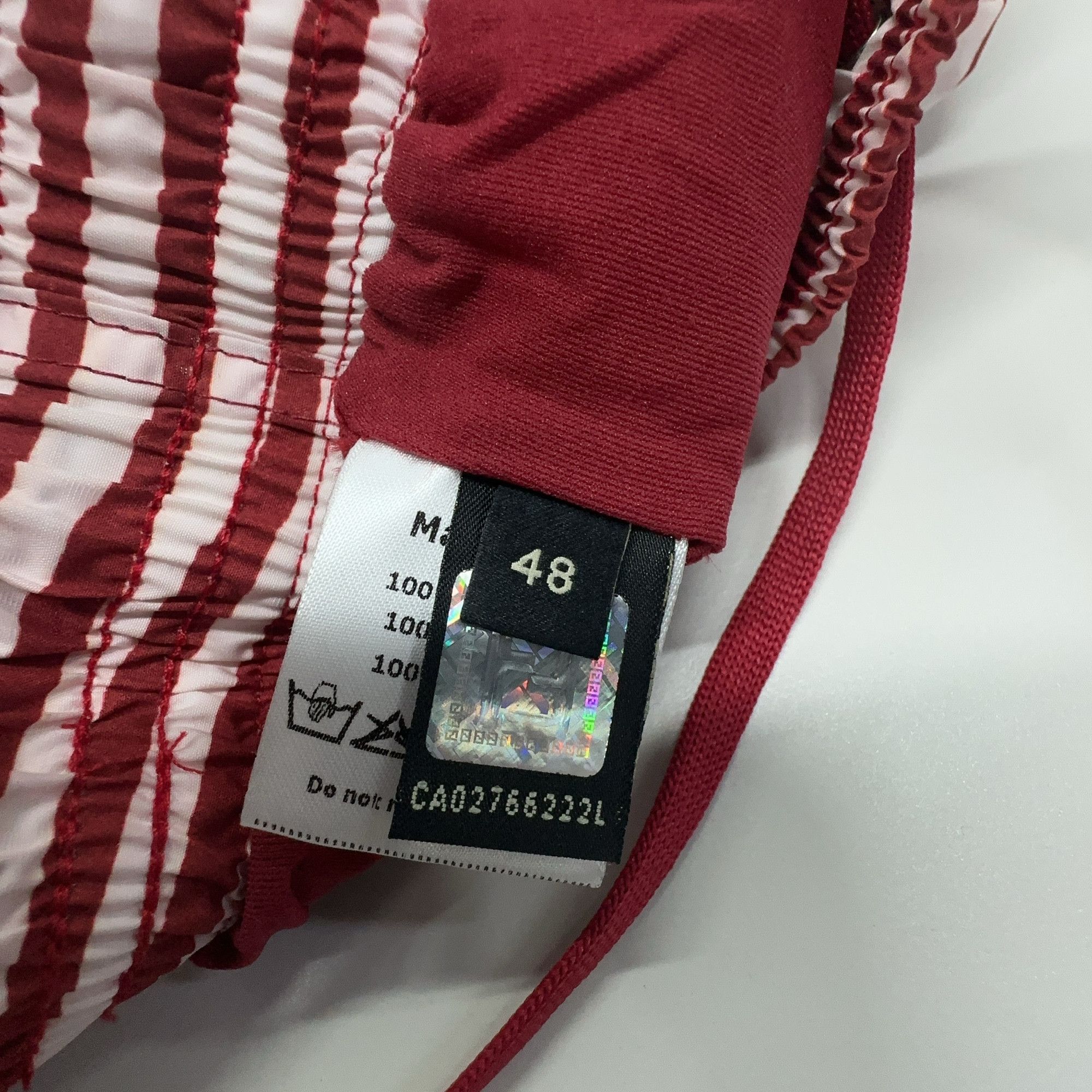 Fendi Fendi Red Striped Shorts Size 32 Size US 32 / EU 48 - 3 Thumbnail