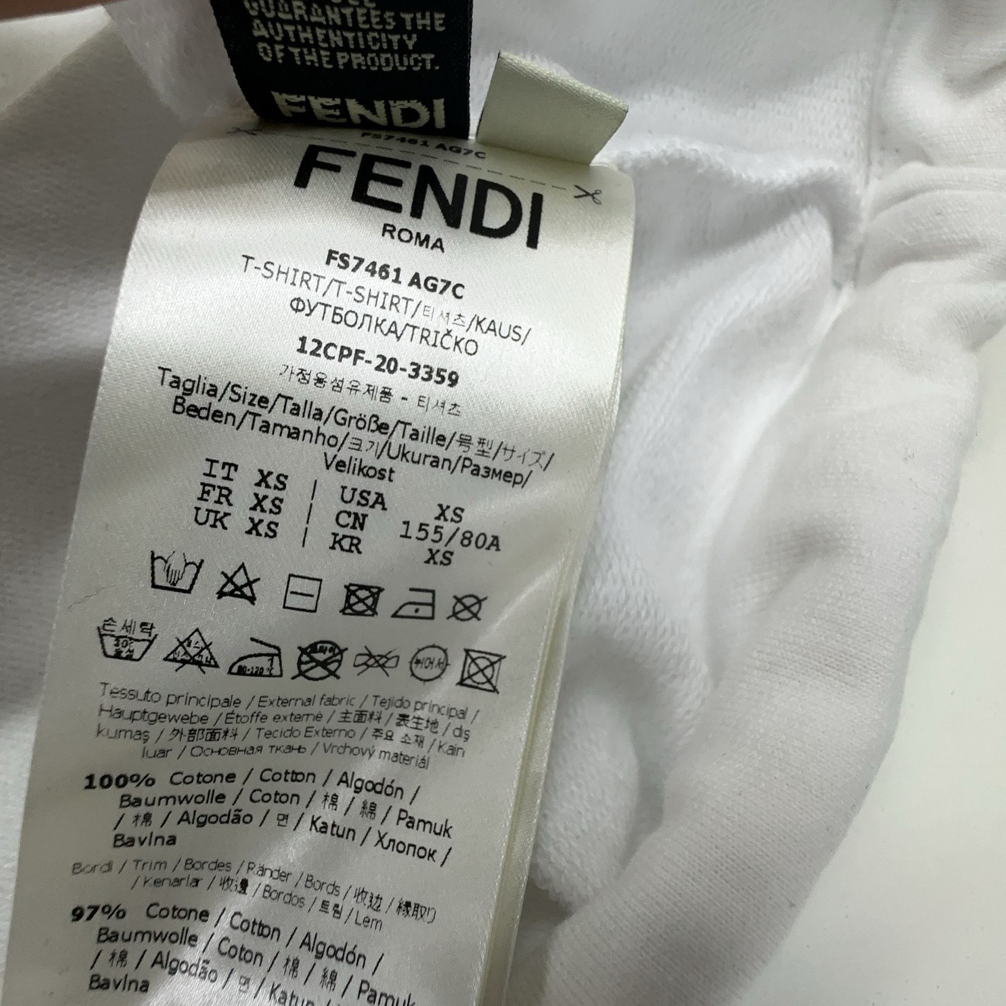 Fendi Fendi Logo Sweatshirt Size XS Size XS / US 0-2 / IT 36-38 - 5 Thumbnail