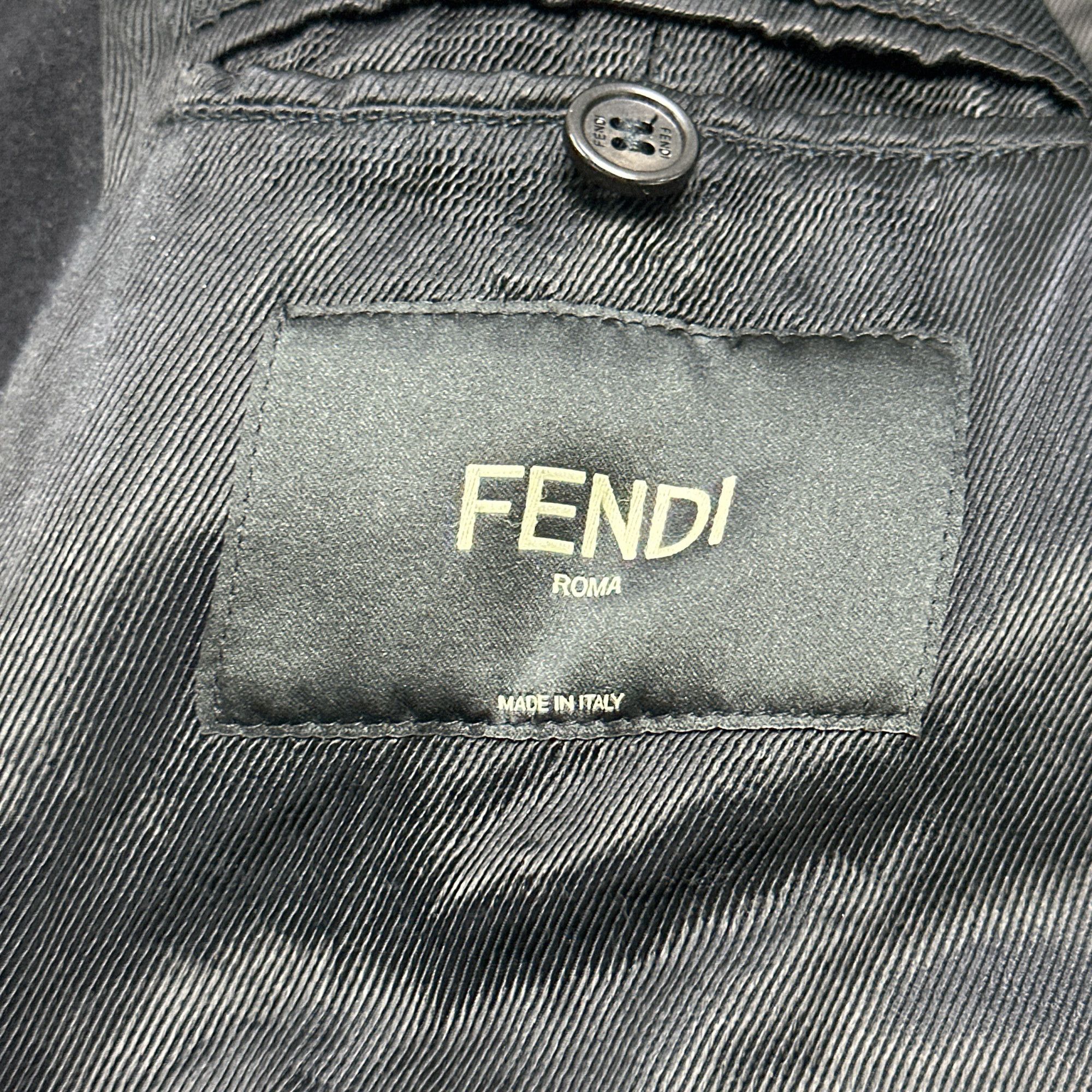Fendi Fendi Fantastic Fendi Embroidered Bomber Jacket Size 50 Size US M / EU 48-50 / 2 - 3 Thumbnail